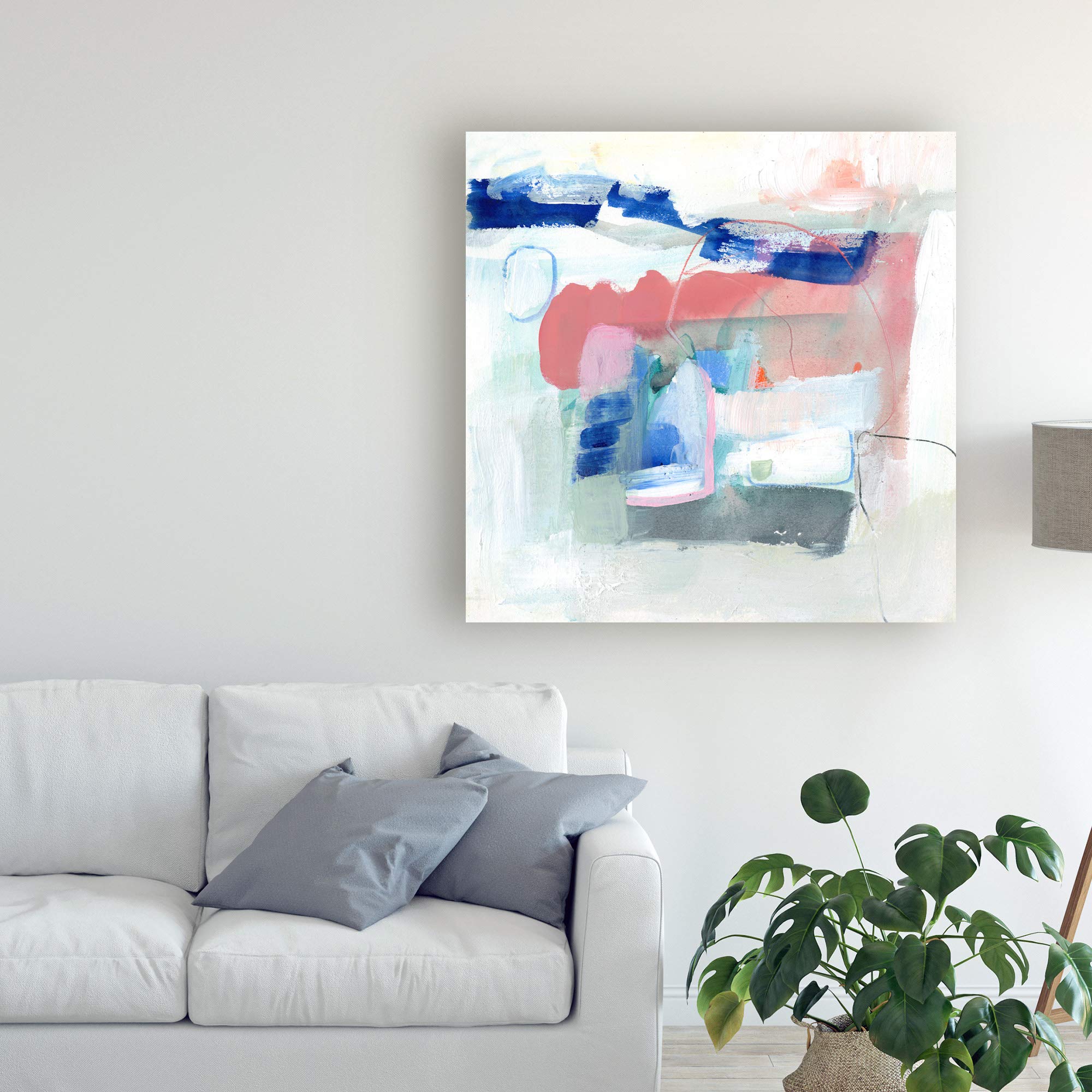 Victoria Borges Procida IV Fine Art Print - 35x35 Inches - Premium Wall Decor for Living Room, Bedroom & Office