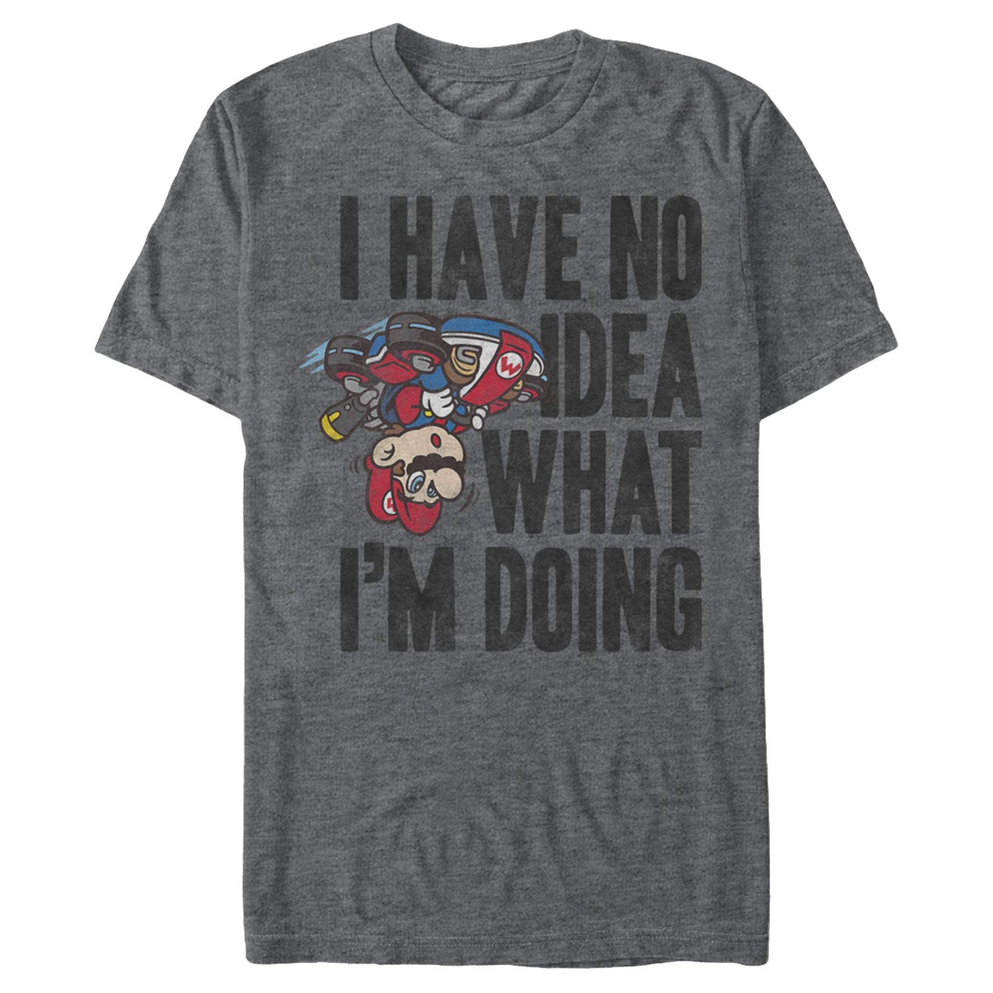 Nintendo Mario Kart Men's Graphic T-Shirt - Funny Gaming Tee for Casual Wear & Video Game Fans