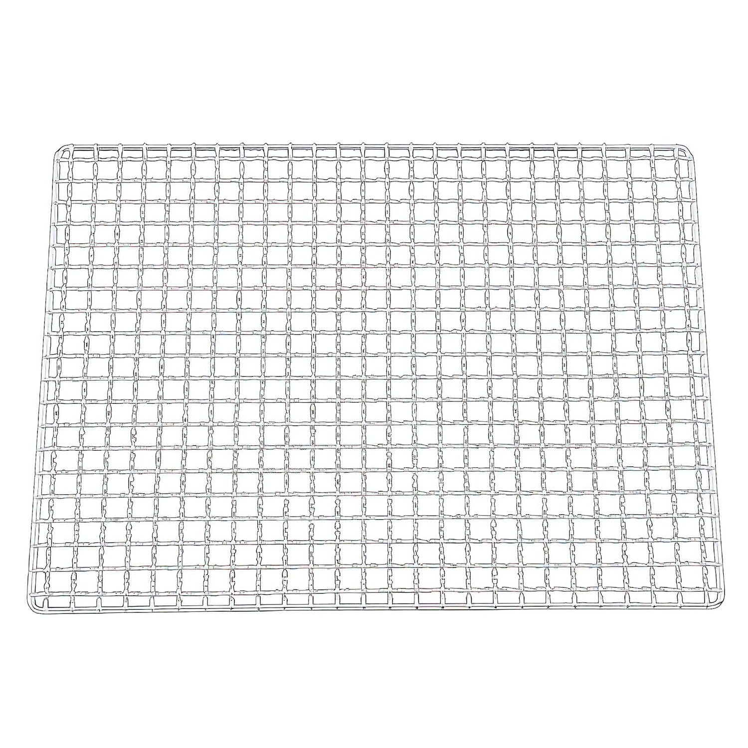 Premium EBM Stainless Steel BBQ Grill Mesh - Heavy Duty Cooking Grid for Outdoor Grilling, Camping & Backyard Barbecues - Rustproof & Durable for Gas, Charcoal & Smoker Grills
