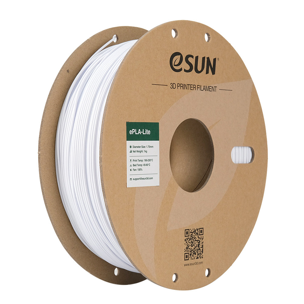 eSun ePLA Lite 3D Printer Filament 1.75mm 1kg Spool - High-Quality PLA Filament for Smooth Printing, Perfect for Beginners & Hobbyists - Ideal for Home, School, and DIY 3D Printing Projects