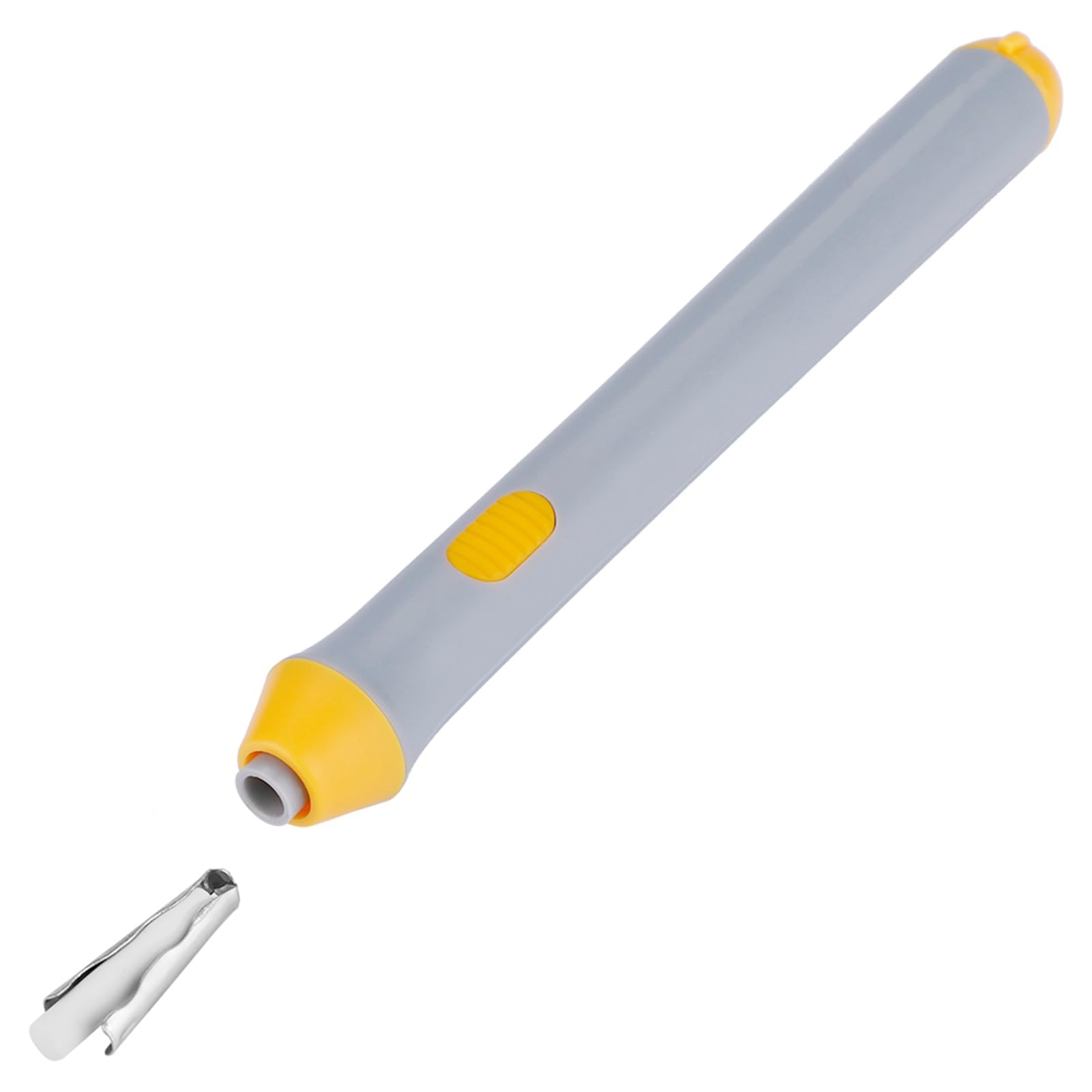 Electric Eraser for Artists - Battery Operated Automatic Pencil Eraser with 22 Refills - Perfect for Sketching, Drawing & Art Projects (Grey)