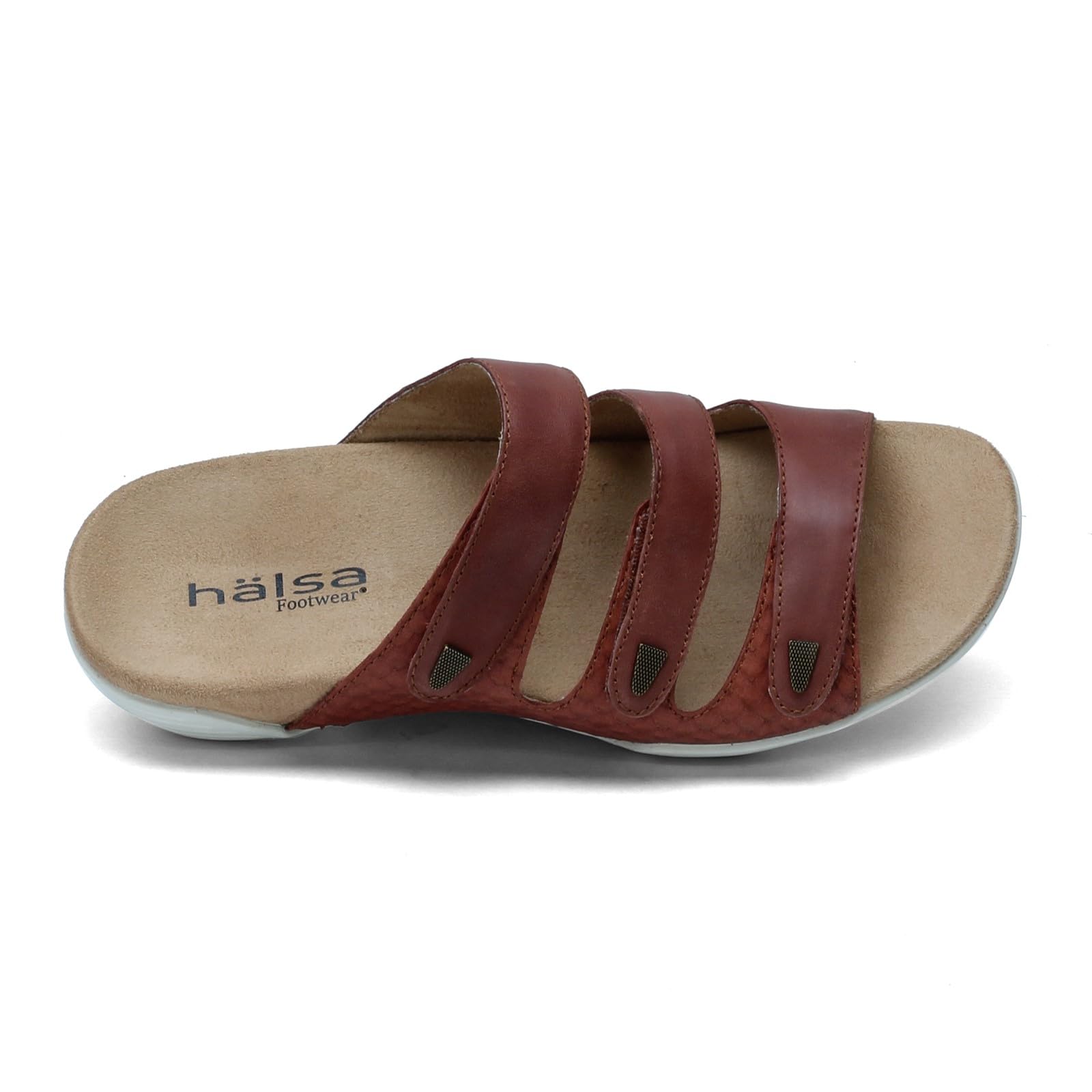 Women's Comfortable Brown Flat Sandals Size 11 - Perfect for Beach, Vacation & Summer Outfits