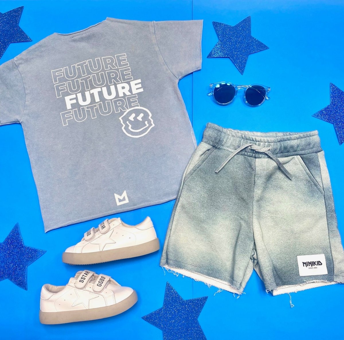 Mini Kid Future T-Shirt - Trendy Graphic Tees for Boys & Girls | Perfect for School, Playdates & Family Outings