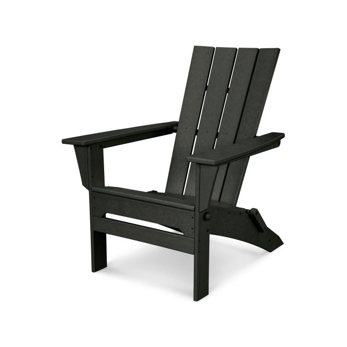 POLYWOOD Quattro Folding Adirondack Chair - Outdoor Patio Furniture, Weather-Resistant & Durable - Perfect for Backyard, Poolside, and Garden Relaxation