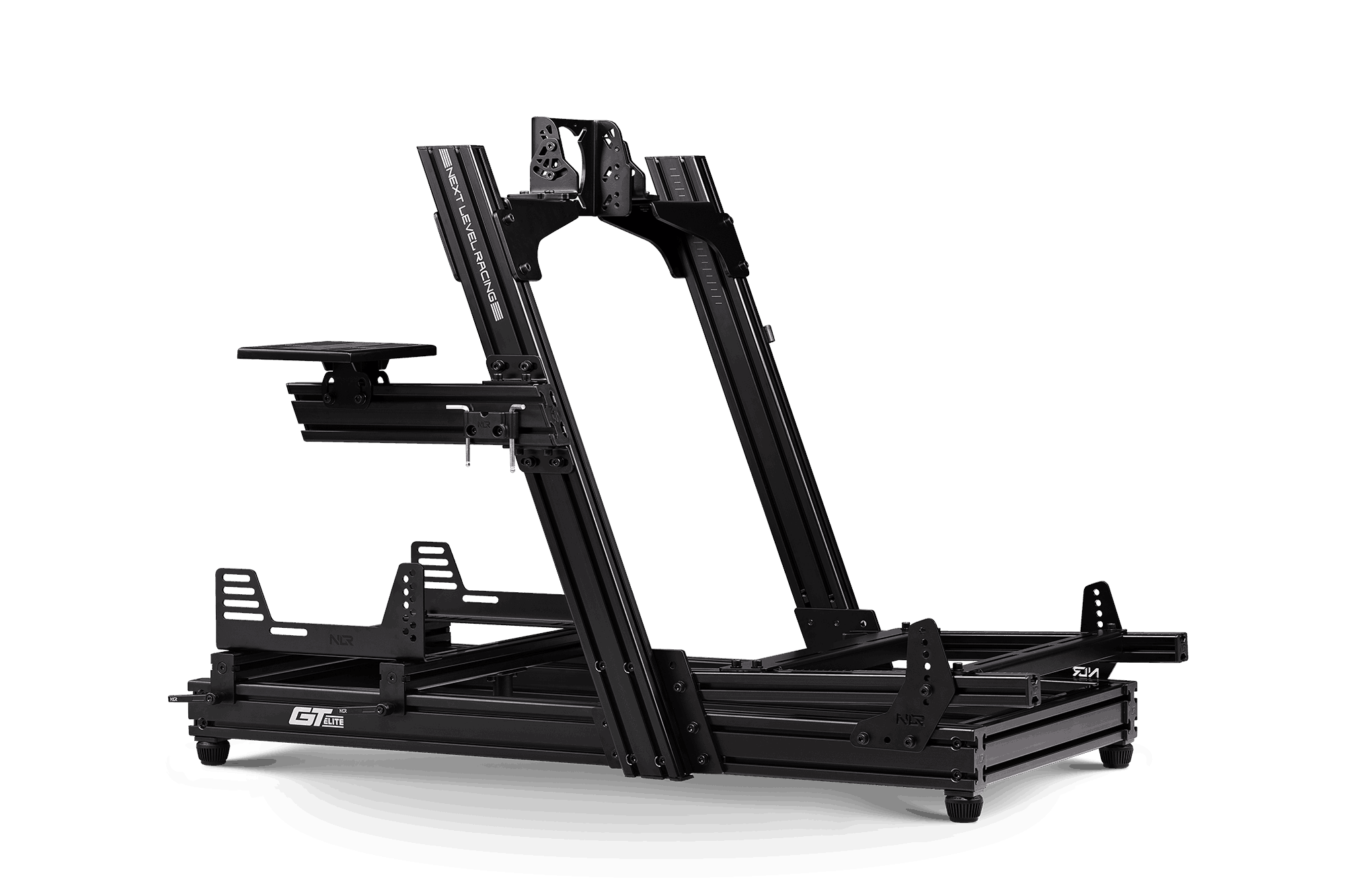 Next Level Racing GTElite Aluminum Simulator Cockpit - Front & Side Mount Edition | Premium Racing Cockpit Frame for PC & Console Gaming | Perfect for Home Racing Simulators & Esports Tournaments