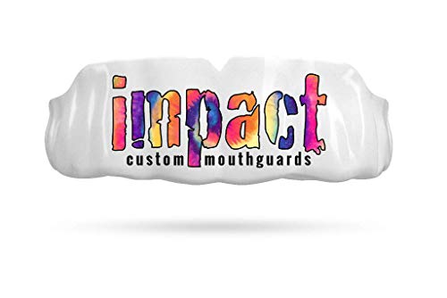 Impact Logo Tie Dye White
