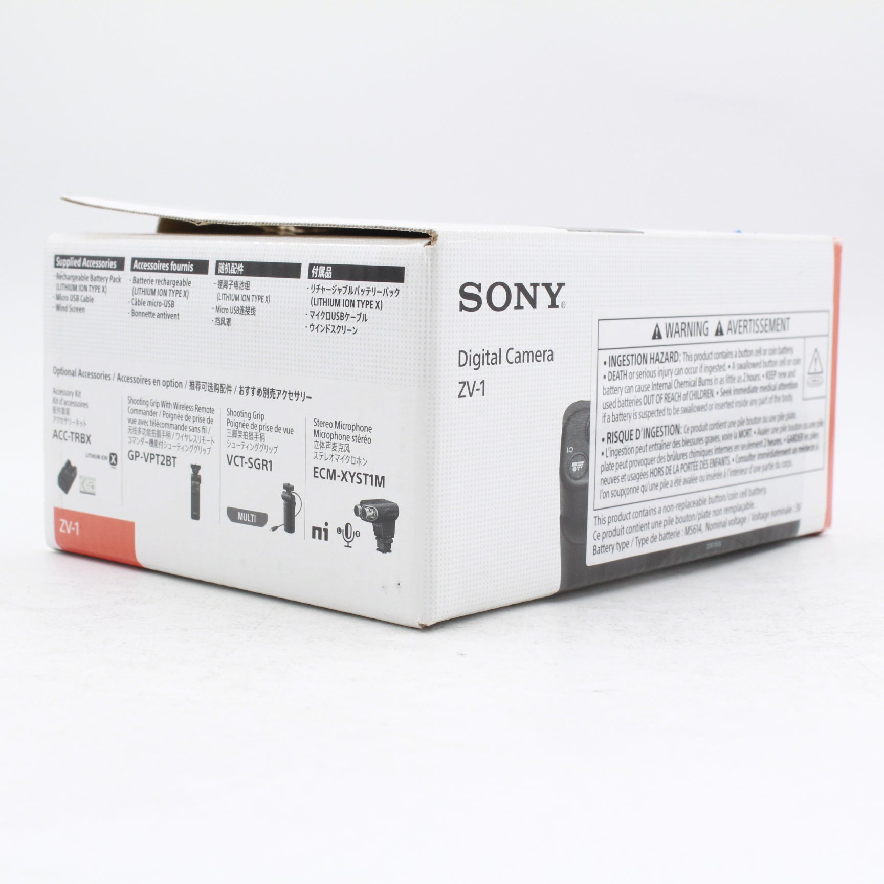 Open Box Excellent Condition Sony ZV-1 Digital Camera (Black) - Perfect for Vlogging, Travel Photography & Content Creation