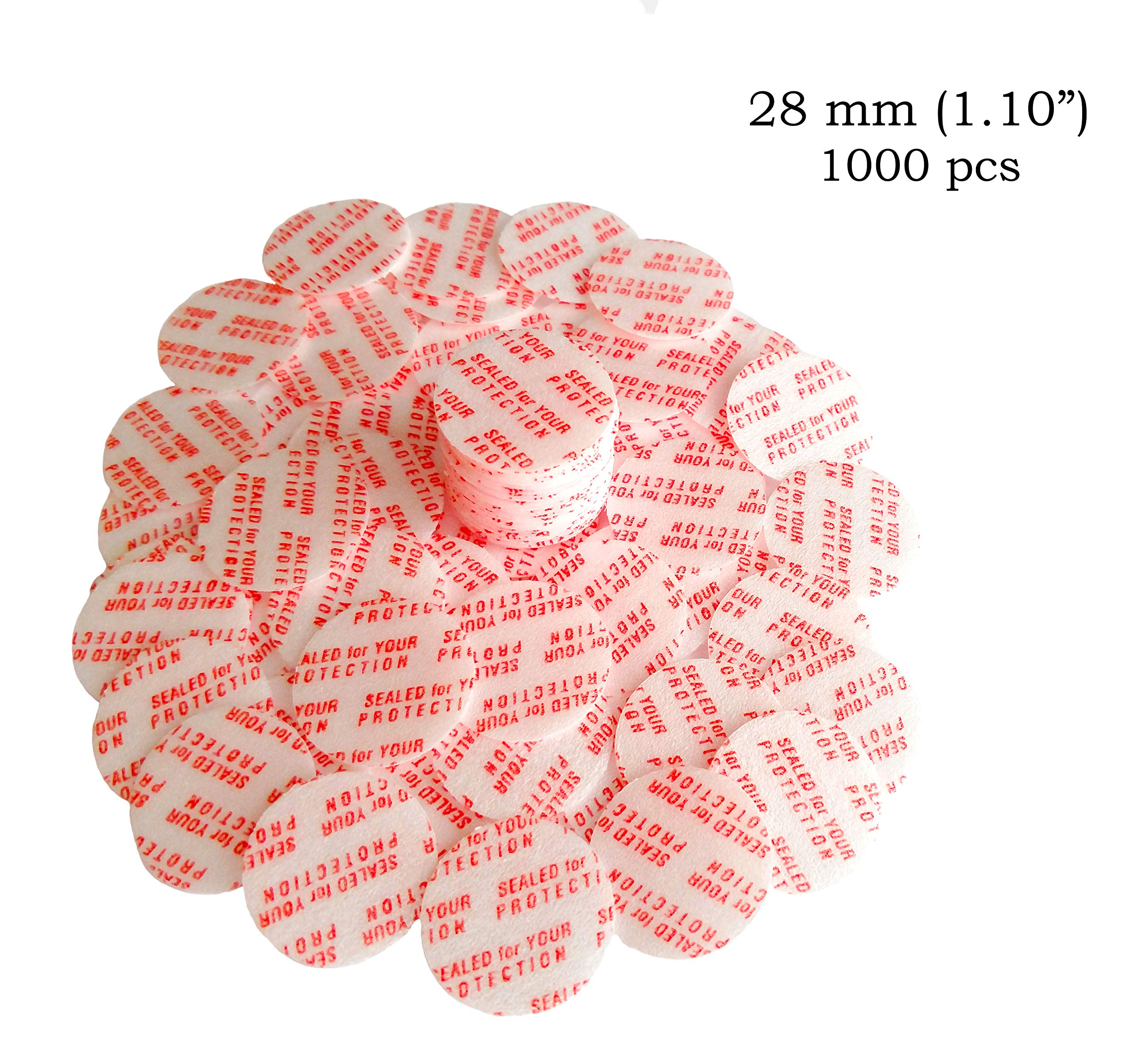 Pressure Sensitive Torque Activated Seals Cap Liners - 28mm (1.10