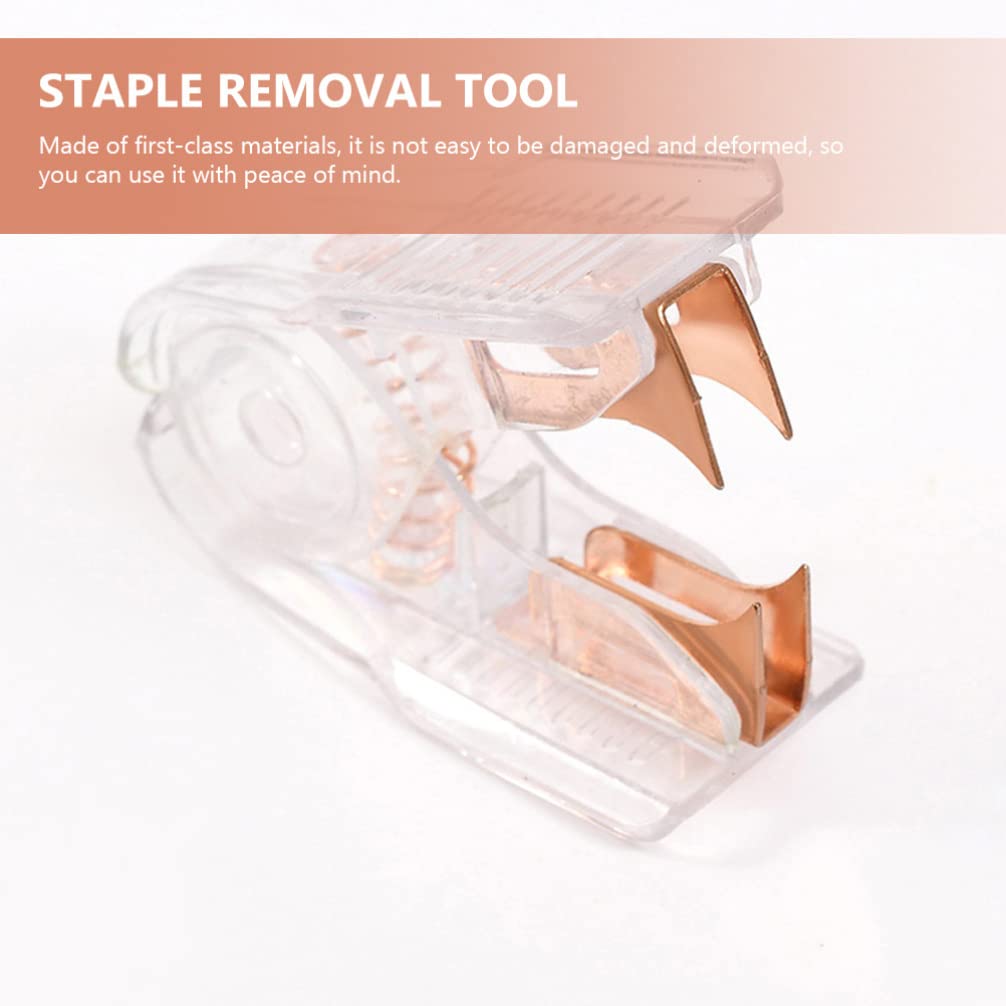 Operitacx 2-Pack Staple & Tack Remover Tool - Heavy Duty Aluminum Alloy Upholstery & Carpet Nail Puller for Furniture Repair, DIY Projects, Office Use - Portable Hand Tool for Decorative Tacks Removal