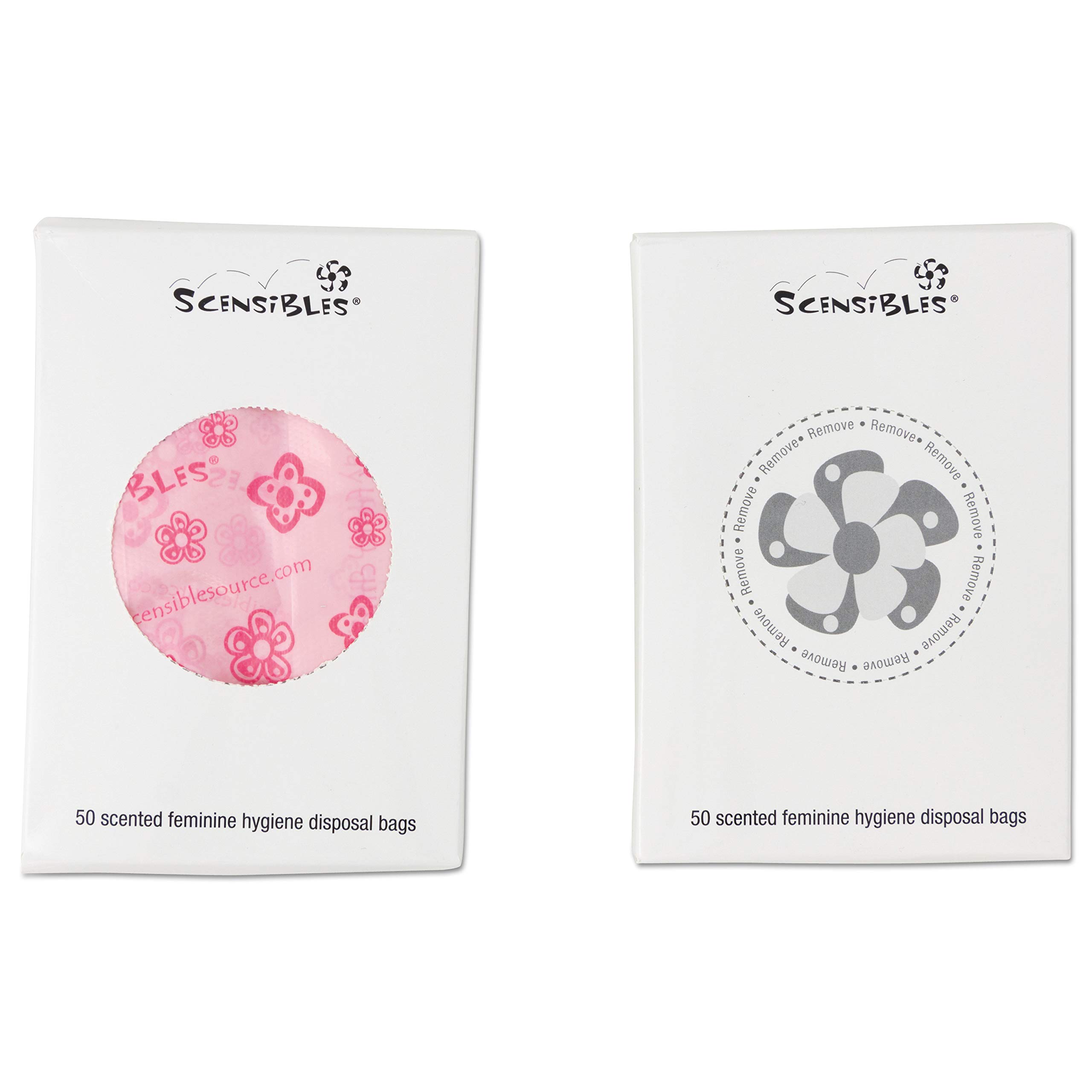 Hospeco Scensibles Personal Disposal Bags - 200 Count, Pink, 3.38