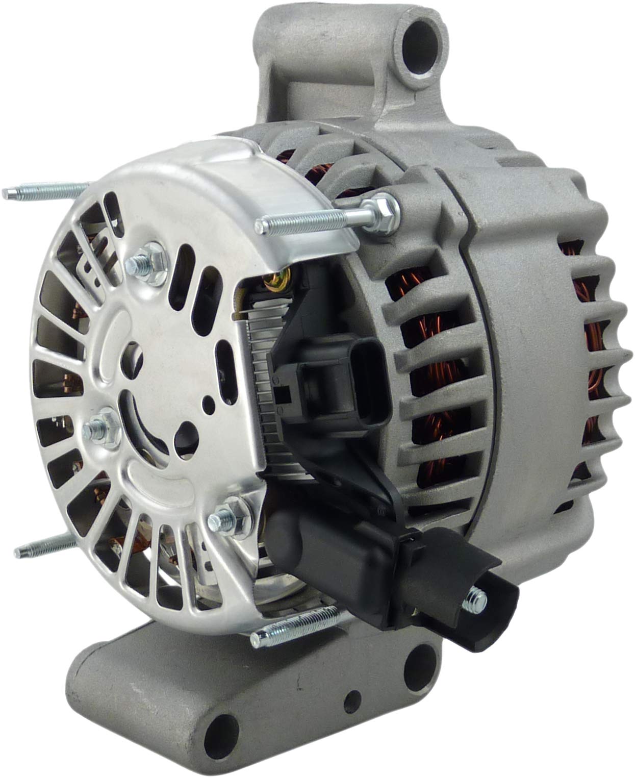 High-Quality Alternator Replacement for 2003-2004 Ford Focus L4 2.3L Automatic Transmission - Compatible with OEM Part Numbers 1S7T-10300-BA, BB, BC, BD, BE, CD & 1S7Z-10346-BC, BE - Perfect for Engine Performance & Electrical System Maintenance