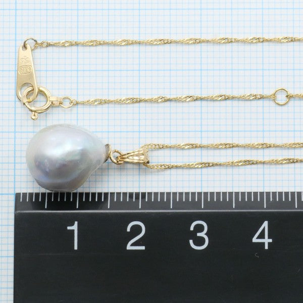 18K Yellow Gold Pearl Necklace for Women - Elegant & Timeless Jewelry Gift for Brides, Anniversaries & Special Occasions