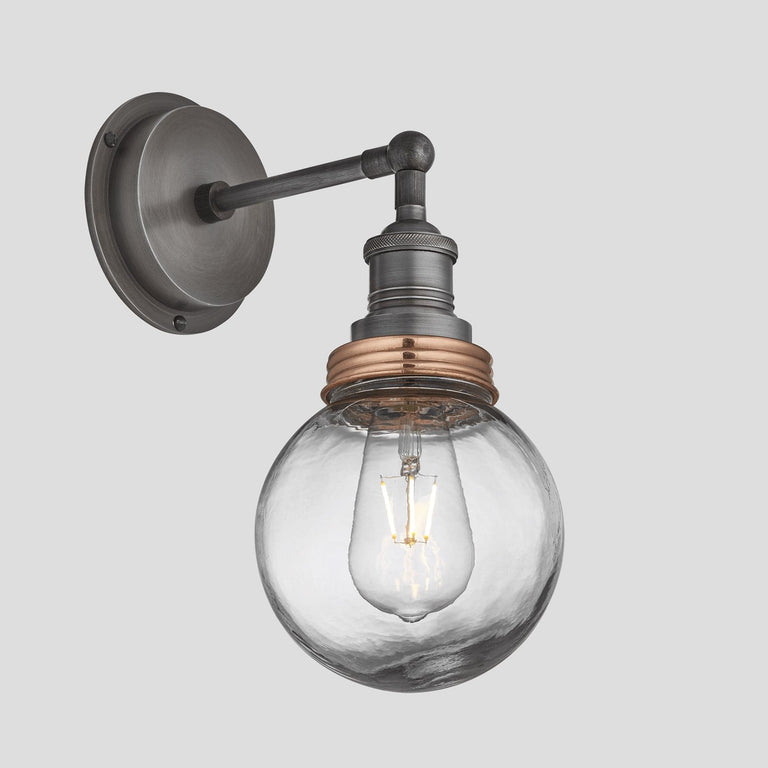 Brooklyn Outdoor IP65 Globe Wall Light - Weatherproof, Durable & Stylish - Perfect for Patio, Garden & Porch Lighting