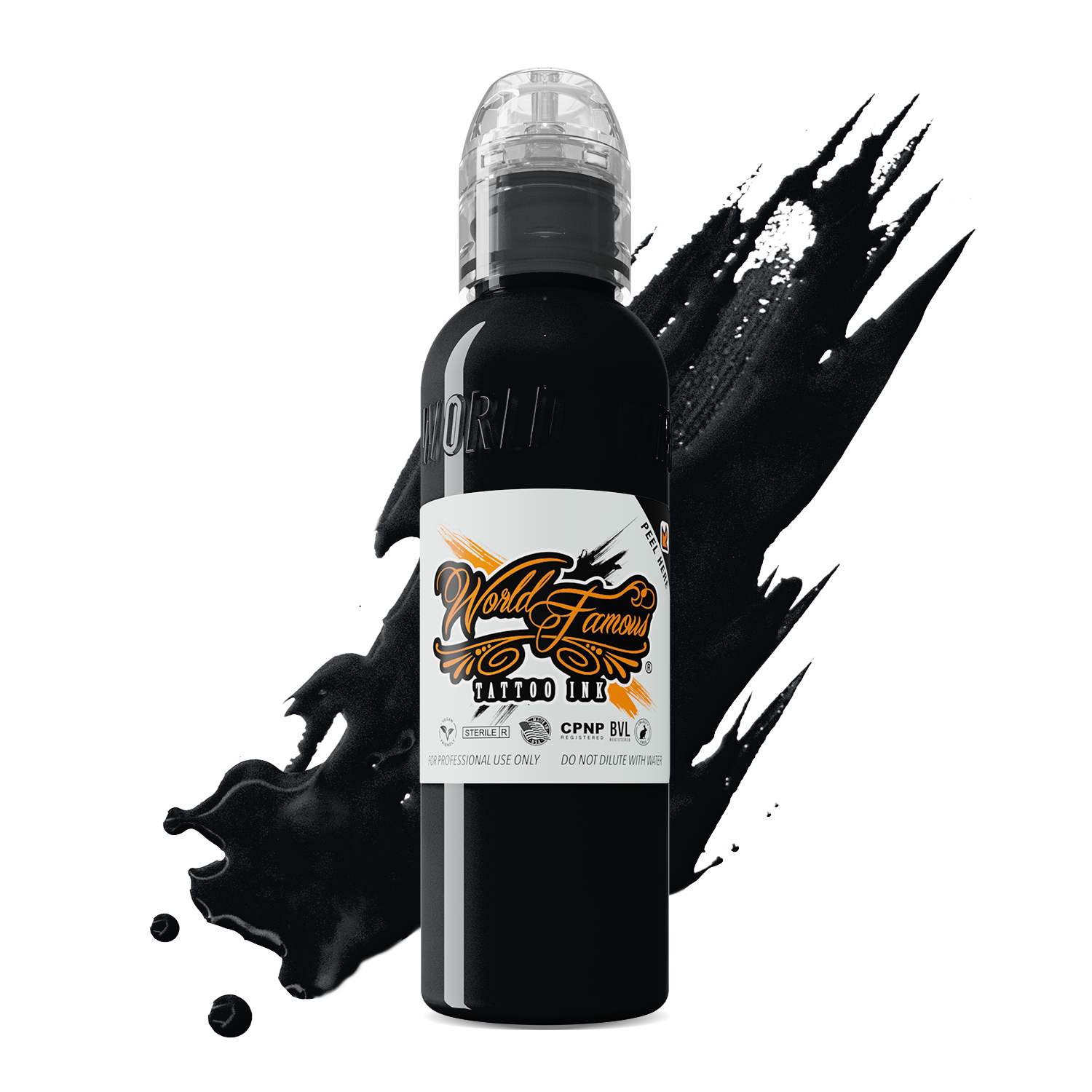 Blackout Tattoo Ink - World Famous Professional Tattoo Ink Set - Choose Your Size (1oz/4oz/8oz) - Perfect for Tattoo Artists & Body Art Enthusiasts