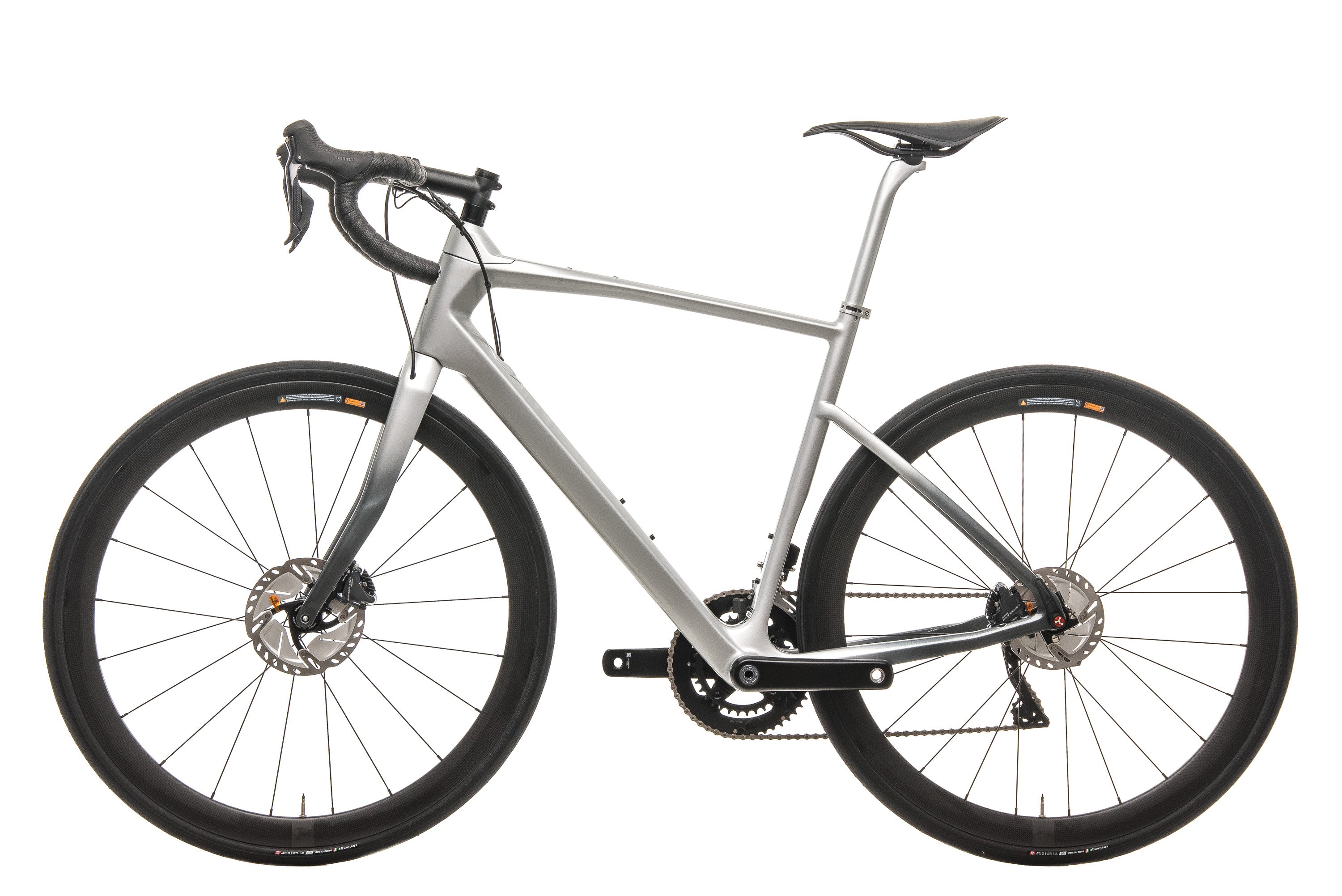 Argon 18 Krypton GF Disc Di2 Road Bike - Mercedes Benz Inspired Silver Finish, Size Medium (2019 Model) | Perfect for Racing, Commuting & Endurance Rides