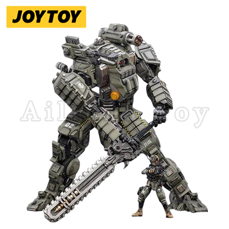 JOYTOY 1/18 Scale New Zeus Mecha Action Figure - Heavy Firepower Collectible Model for Display & Combat Scenes | Perfect for Anime Fans & Toy Collectors
