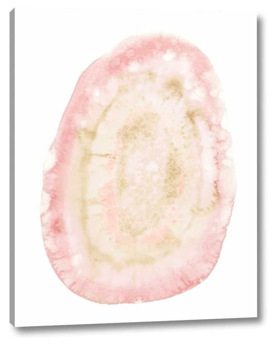 Naomi McCavitt Custom Radiant Geode I - 13x16 Inch Canvas Art Print, Gallery Wrapped & Ready to Hang - Perfect for Living Room, Bedroom, or Office Wall Decor