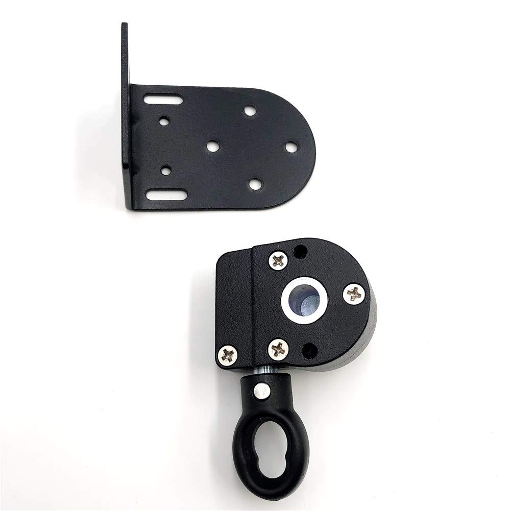 Outdoor Roller Shade Replacement Brackets & Hardware Kit - Durable Patio Deck Pergola Blinds Accessories for Sun Protection - Perfect for Backyard, Balcony, and Poolside Shading Solutions