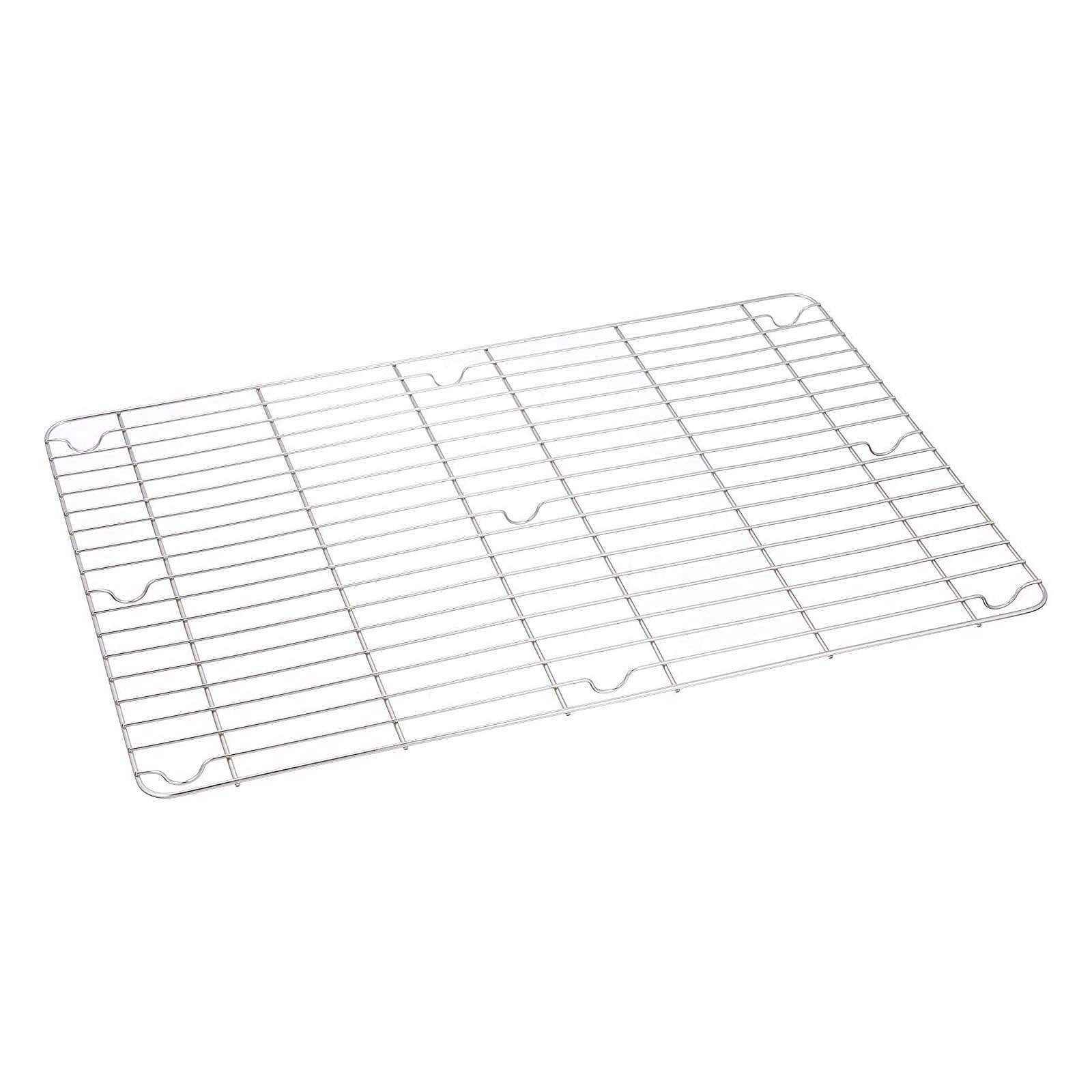 Ikeda Ecoclean Square Fine Cooling Rack - Stainless Steel Baking Rack for Cookies, Cakes, Bread - Perfect for Kitchen, Baking, and Pastry Cooling