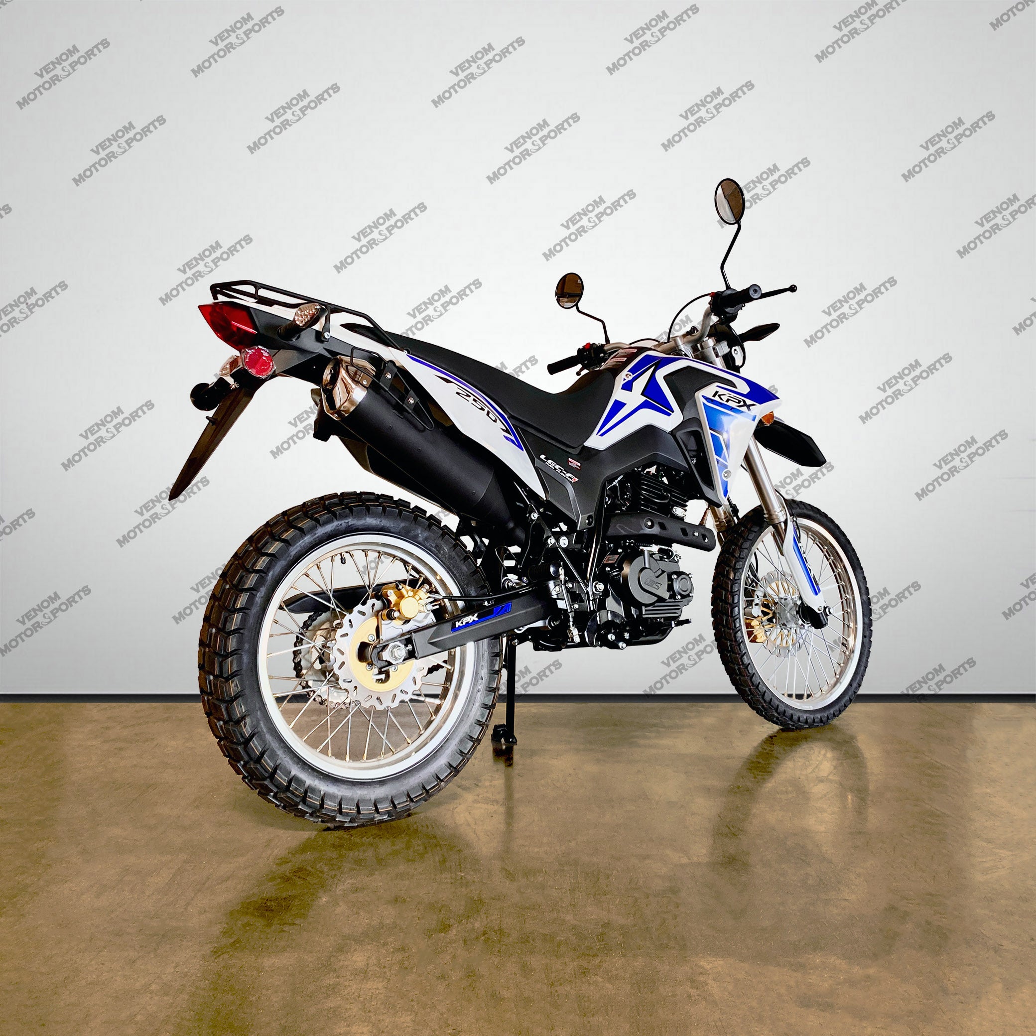 Lifan KPX 250 250cc Dual Sport Motorcycle - Fuel Injected, 6-Speed Transmission for Off-Road Adventure & Commuting