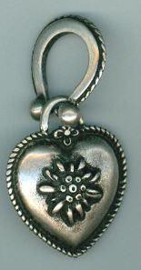 Handmade Pewter Alpine Scarf Christmas Ornaments - Perfect for Holiday Tree Decorations, Gift Giving & Winter Home Decor