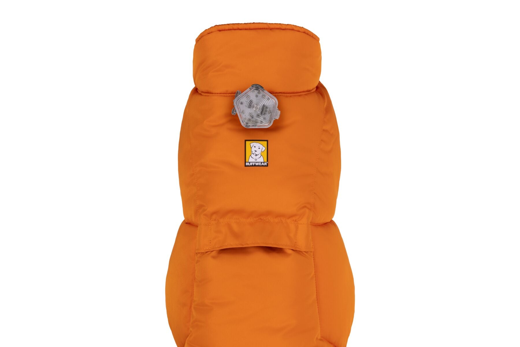 Ruffwear Quinzee Dog Jacket - Campfire Orange, Waterproof & Insulated Winter Coat for Dogs - Perfect for Hiking, Camping & Cold Weather Adventures
