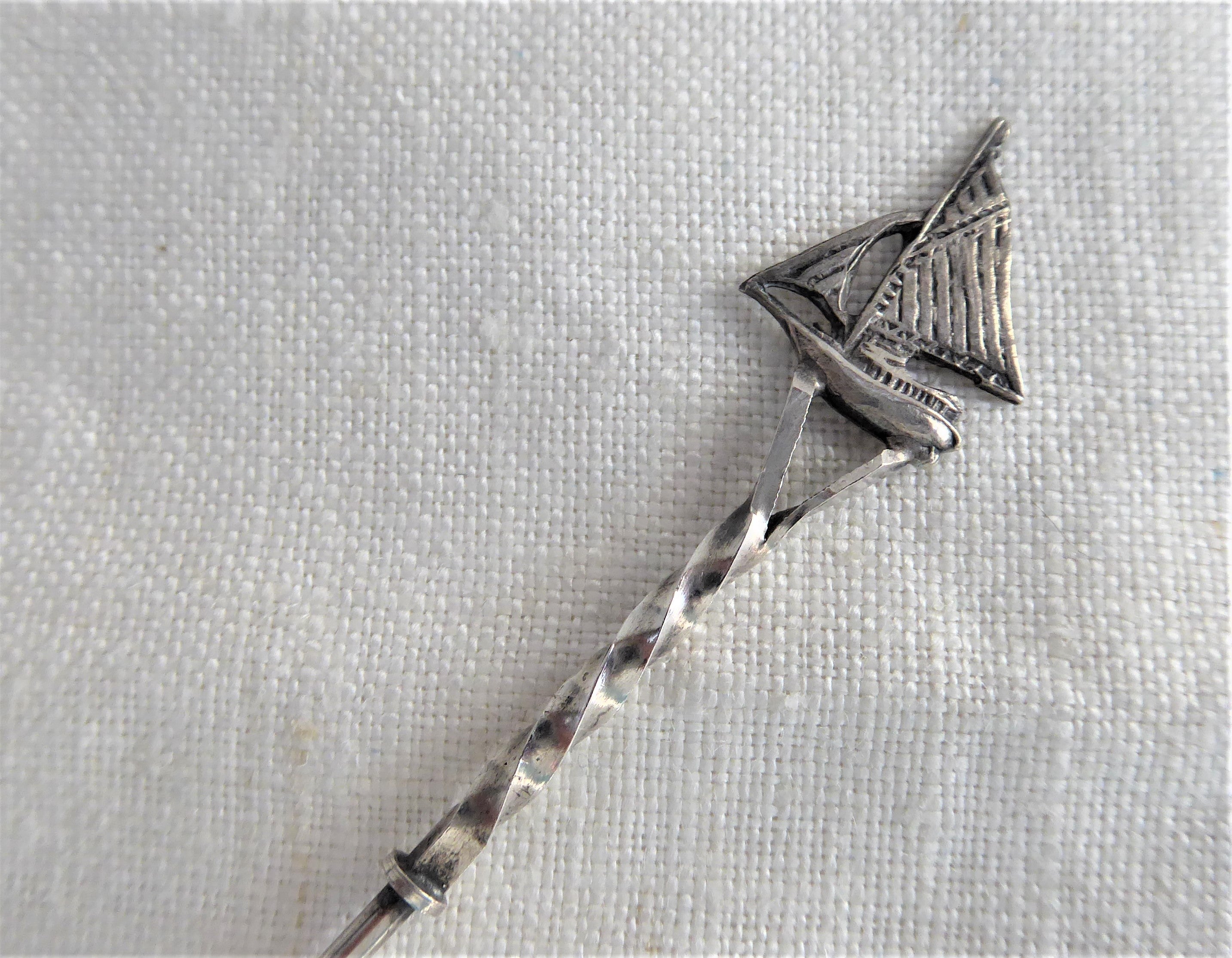 Vintage 1890s DelMonte Handmade Sterling Silver Souvenir Spoon - Engraved Bowl with Gold Wash | Collectible Antique Silverware, Perfect for Display, Gift Giving & Historical Collections