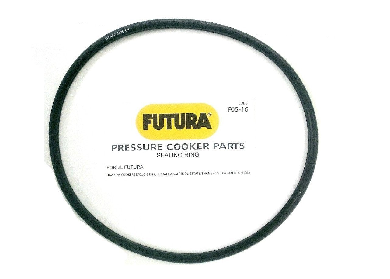 Hawkins F05 16 Gasket Sealing Ring Replacement for Futura 2 Liter Pressure Cooker - Durable Silicone Seal for Safe Cooking, Perfect for Indian Curry, Soup & Meal Prep