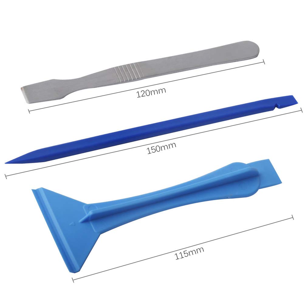 3-Piece Anti-Static Steel Blade Repair Tool Kit for Smartphone, Tablet, Laptop & PSP - Precision Opening Tools for Electronics Repair | Perfect for DIY Fixes & Professional Technicians