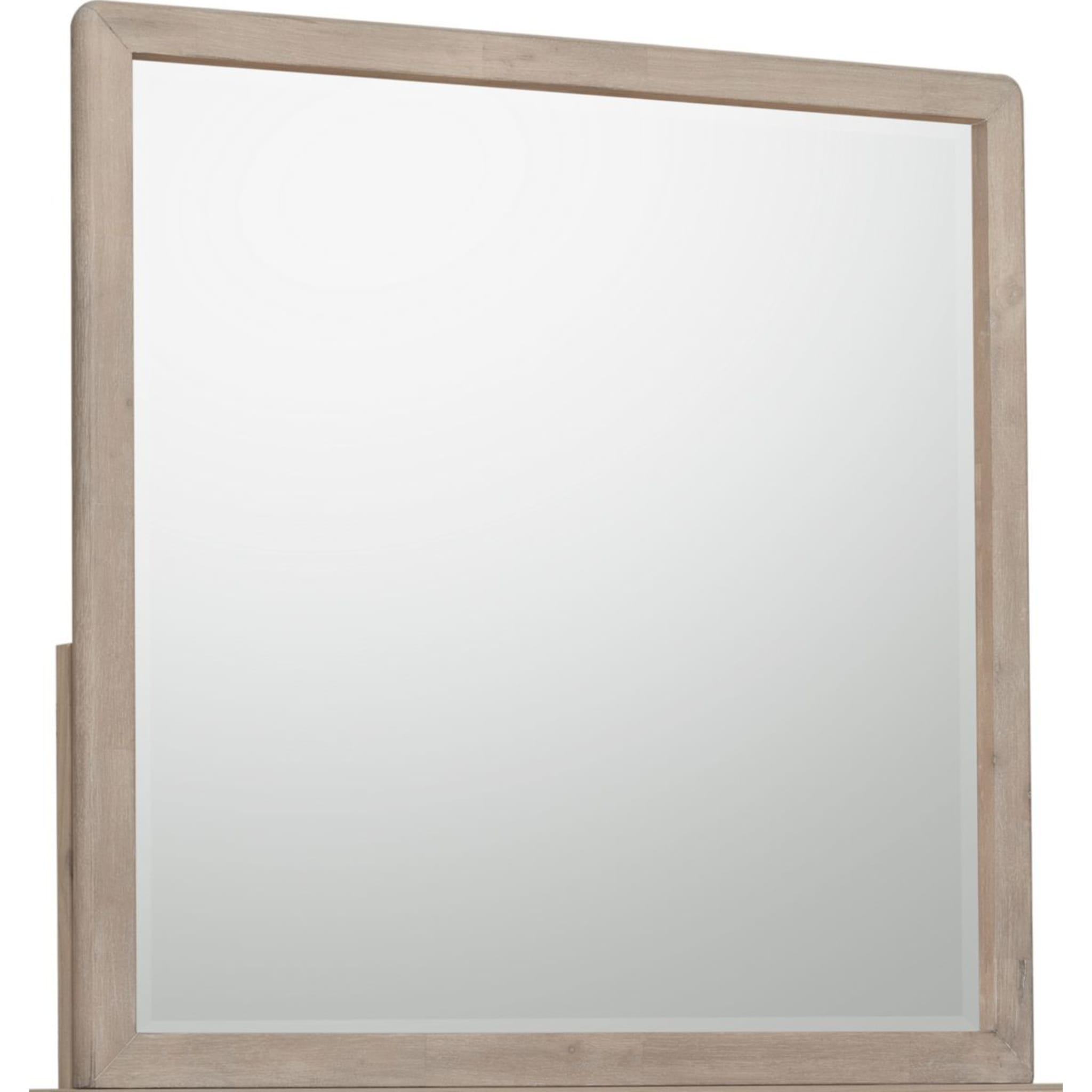 Gardenia Beveled Glass Wall Mirror or Dresser Mirror in Chai - Elegant Home Decor for Bedroom, Living Room & Entryway