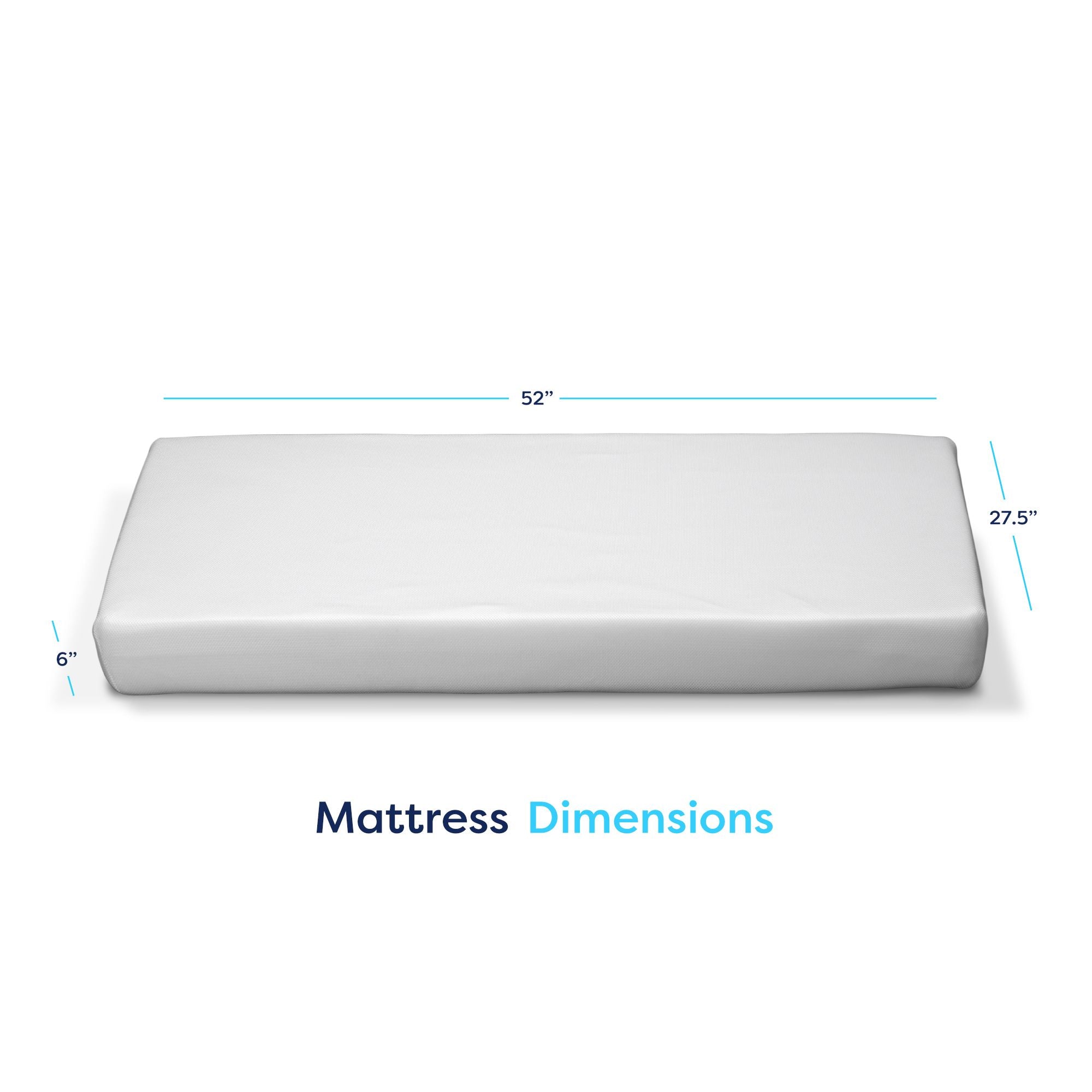 Moonlight Slumber Luxury Dreamer Crib Mattress - Breathable, Hypoallergenic Baby Crib Mattress for Newborns & Toddlers | Safe Sleep Solution for Nursery & Daycare