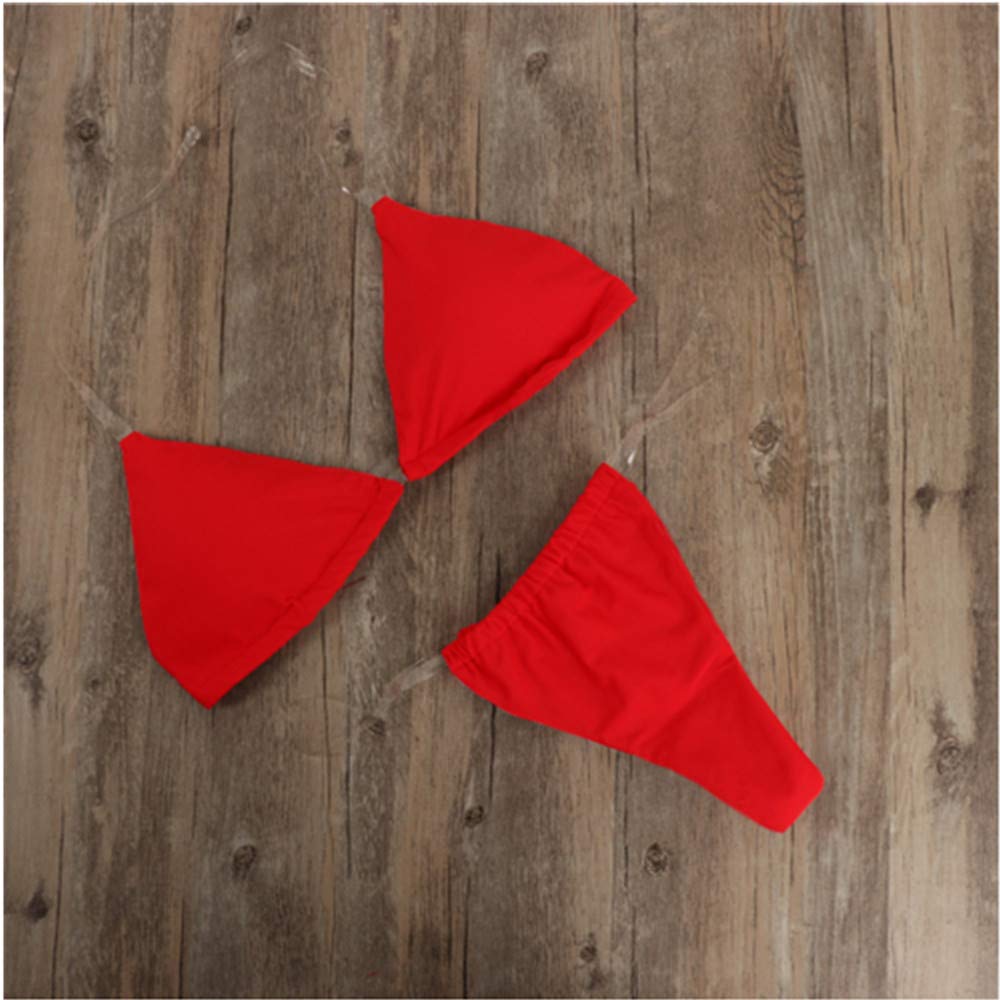 Sexy Women's Two Piece Bikini Set - Backless Swimwear for Summer Beach Vacation, Pool Party & Tropical Getaway