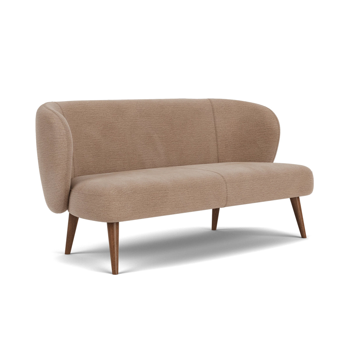 Kathleen Fabric 2 Seater Sofa - Modern Living Room Furniture for Small Spaces | Perfect for Apartments, Condos & Cozy Homes