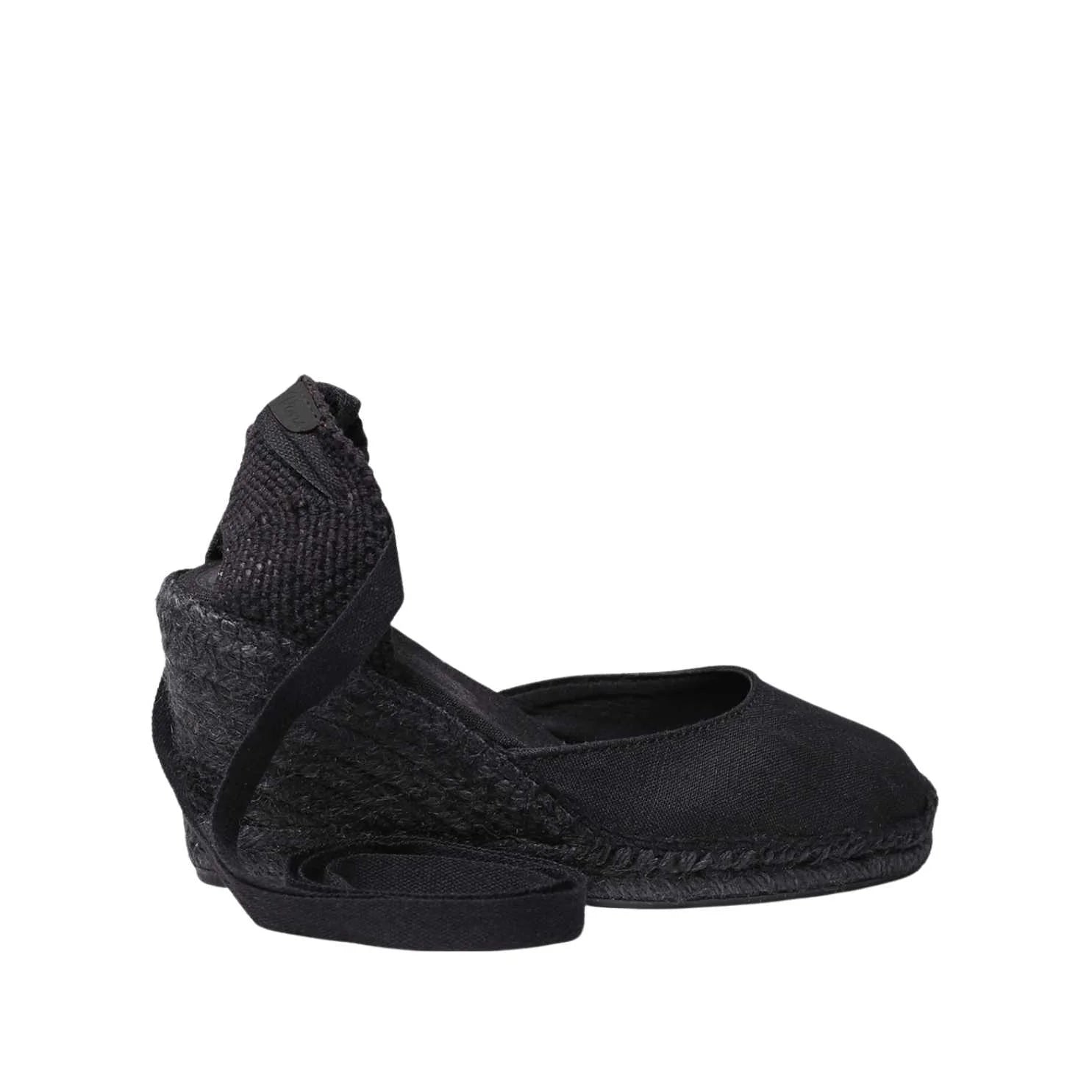 Florina Women's Plain Silk Wedge Espadrilles - Comfortable Summer Sandals for Beach, Vacation & Casual Outings