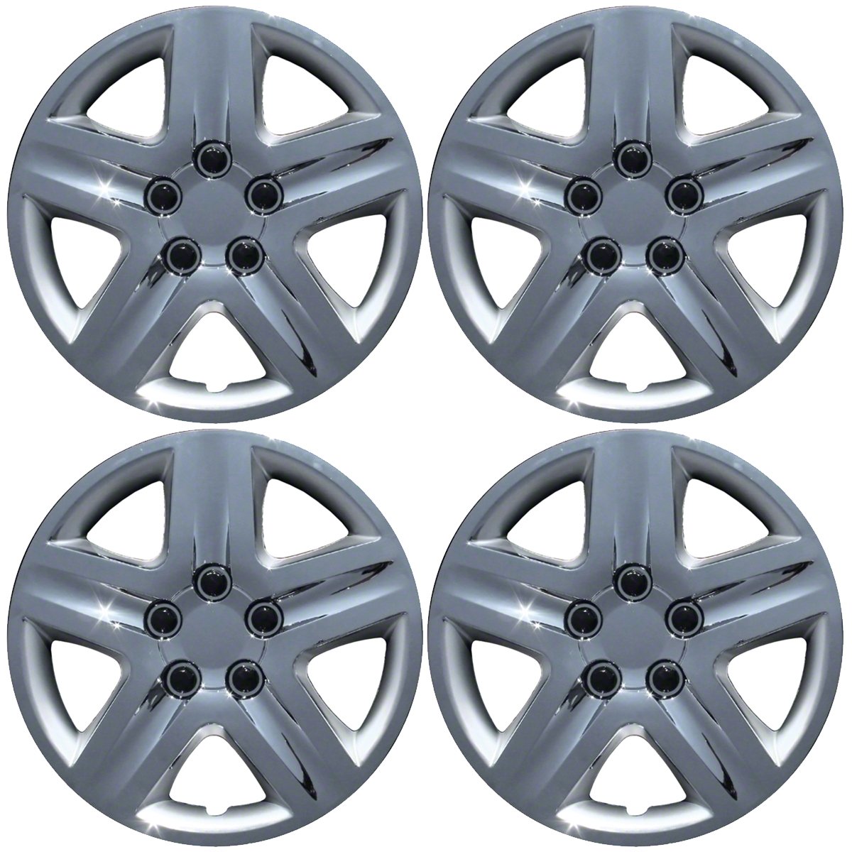 Premium Car Wheel Covers - Universal Fit Alloy Wheel Protectors for Sedans, SUVs & Trucks | Durable ABS Plastic Hub Caps with Stylish Design - Perfect for Road Trips, Daily Commute & Vehicle Protection