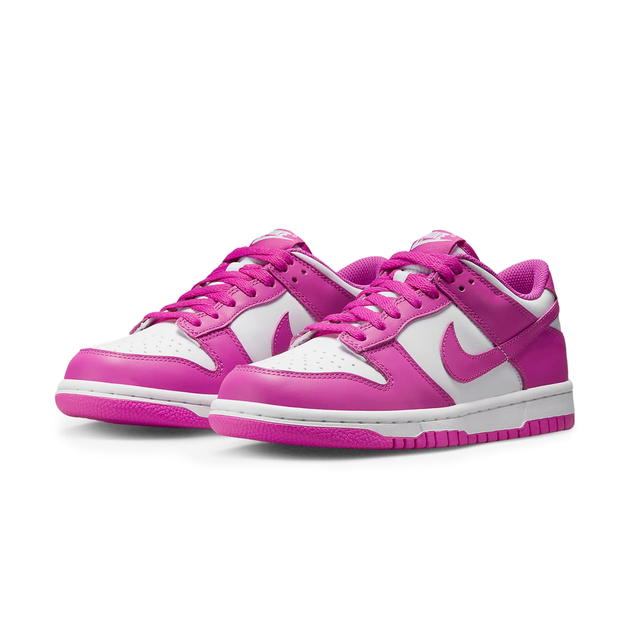 Nike Dunk Low Active Fuchsia (GS) - Girls' Sneakers for Running, Basketball & Casual Wear - Stylish & Comfortable Shoes for School & Everyday Use