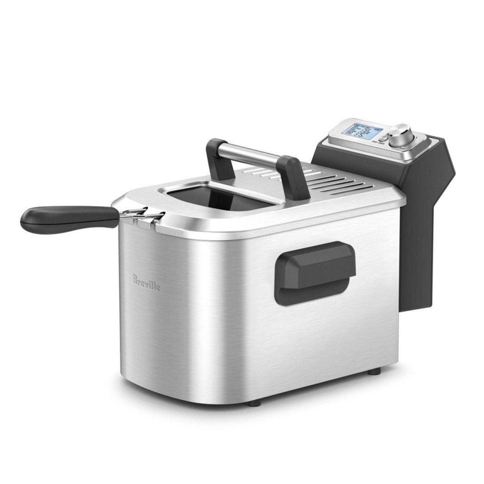 Breville Smart Deep Fryer - Large Capacity Electric Fryer for Home Use, Perfect for French Fries, Chicken Wings & More - Ideal for Parties, Family Gatherings & Restaurant-Style Cooking