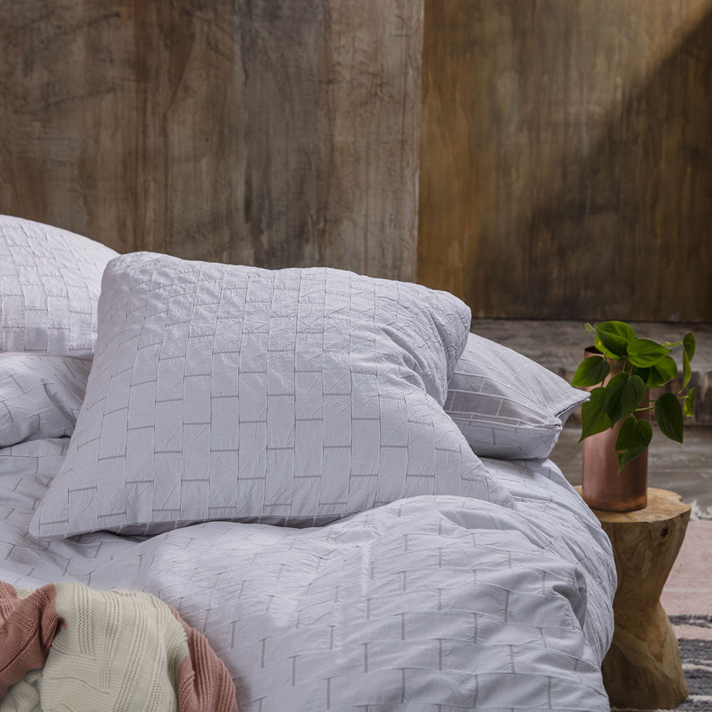 Premium Fletcher White Quilt Cover Set - King Size Bedding for Luxurious Comfort | Perfect for Master Bedrooms, Guest Rooms & Hotel Decor