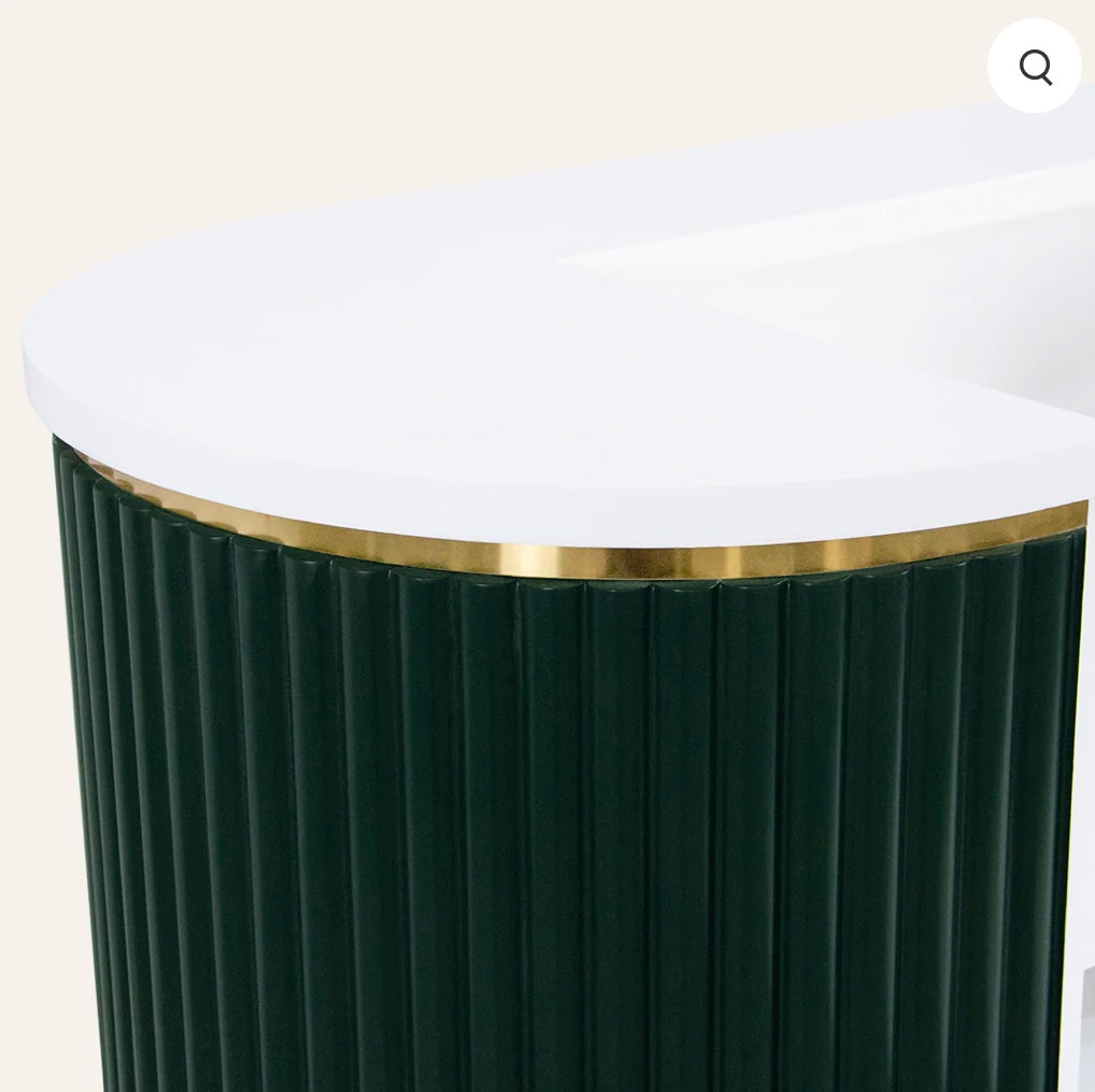 Modern Rene Tambour Reception Desk - Elegant Office Furniture for Hotels, Lobbies & Corporate Spaces