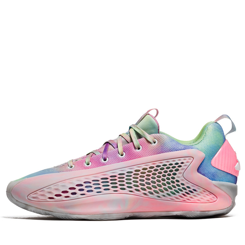 Adidas A.E. 1 Low '3SSB' Basketball Shoes - Core White/Acid Orange - Men's Streetwear Sneakers for Casual Wear & Sports Performance