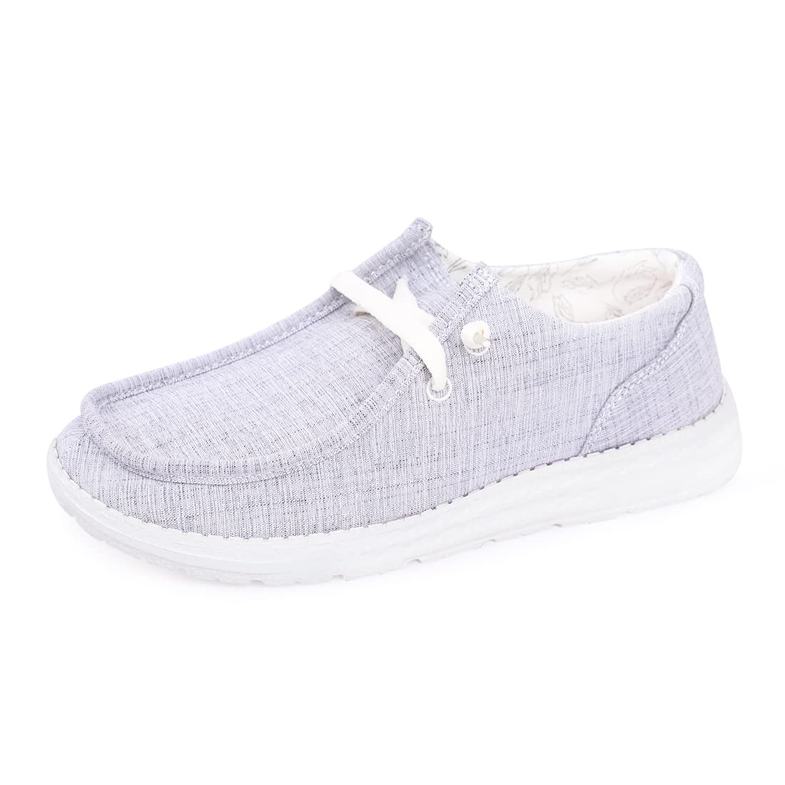 BENEKER Women's Slip-On Loafers - Comfortable Casual Canvas Boat Shoes for Walking, Breathable Low Top Sneakers | Perfect for Work, Travel & Everyday Wear