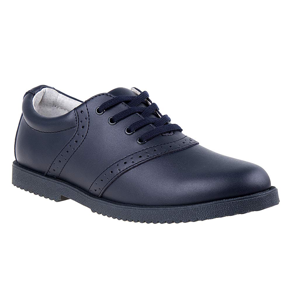 Academie Gear Women's School Oxford Shoes - Classic Comfortable Lace-Up Dress Shoes for Women & Girls - Perfect for School Uniforms, Work & Formal Occasions