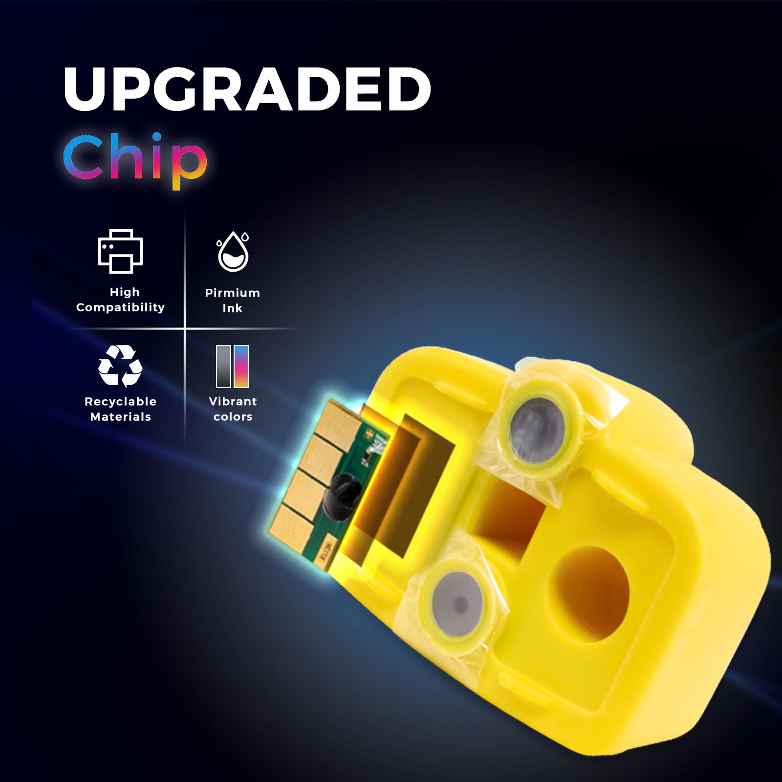Remanufactured HP 02 Ink Cartridges (12-Pack) - Compatible with HP PhotoSmart C6280, C7280, 8250, D7460, C8180, C6250 Printers - 2BK/2C/2M/2Y/2LC/2LM | Perfect for Home Office Printing, Photo Printing & Document Printing