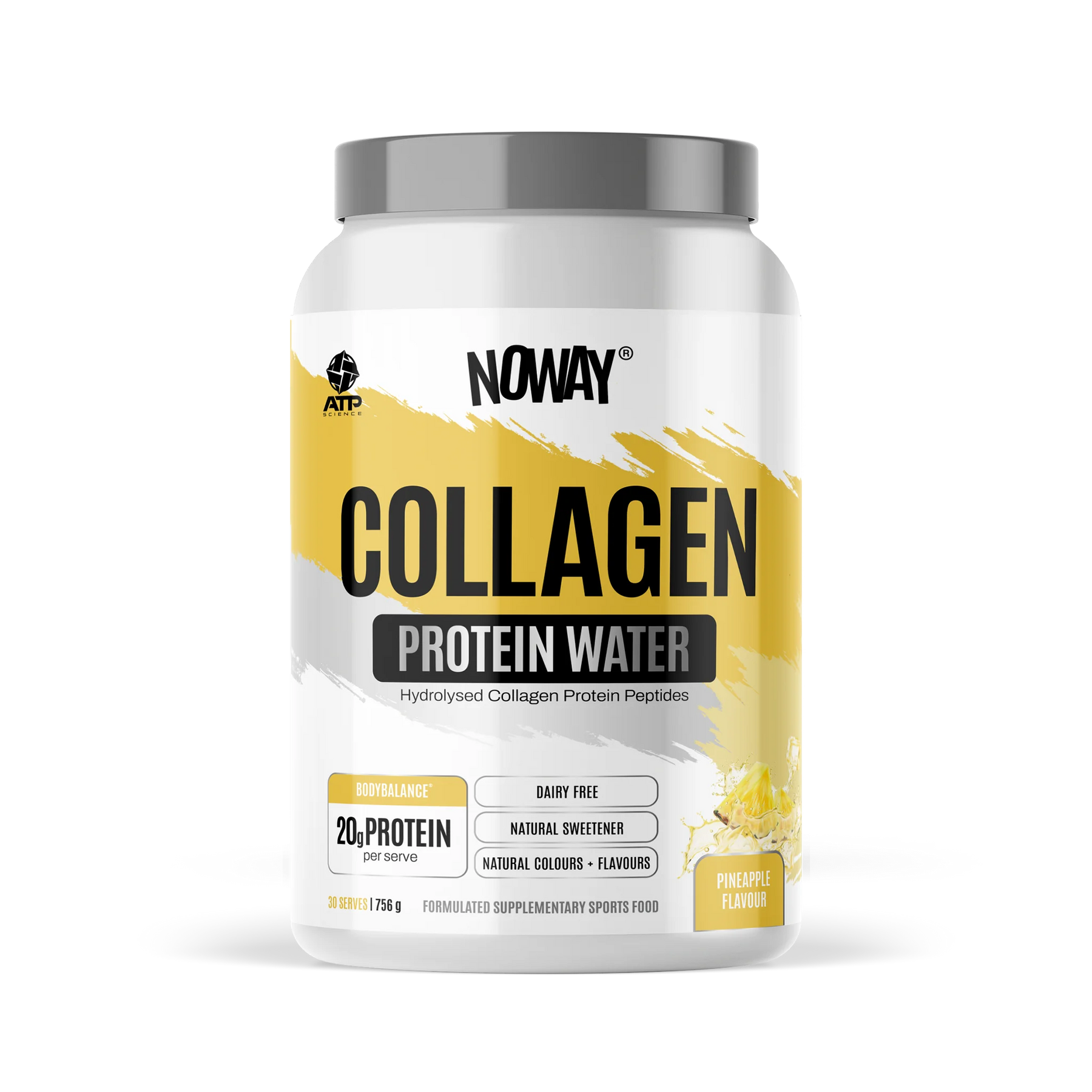 ATP Science NoWay Protein Powder - Premium Plant-Based Protein for Muscle Recovery & Weight Management | Ideal for Post-Workout, Meal Replacement & Healthy Lifestyle