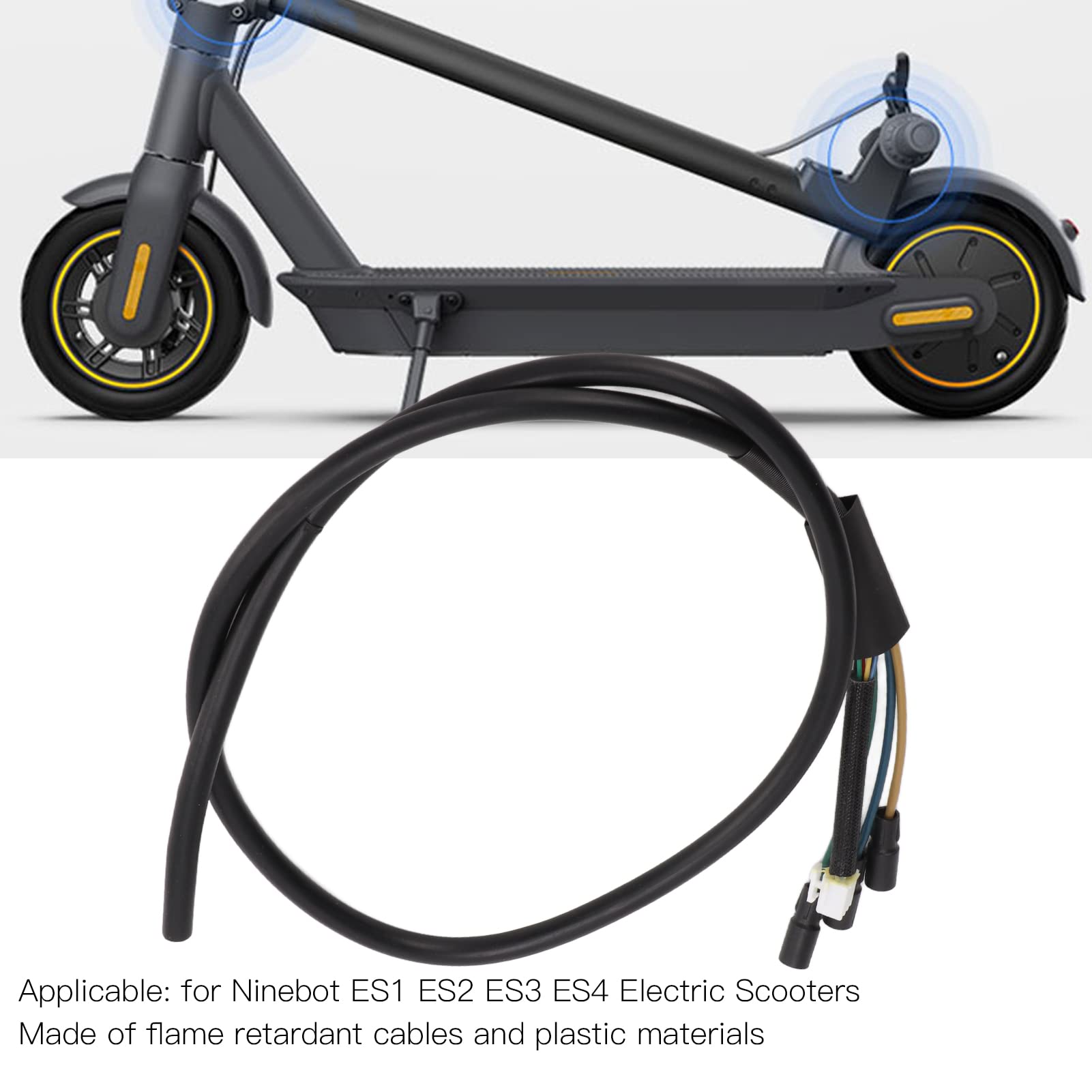 Electric Scooter Motor Cables & Wires Harness - Compatible with Ninebot ES1 ES2 ES3 - High-Quality Upgrade Replacement Part for Smooth Commuting & Urban Travel