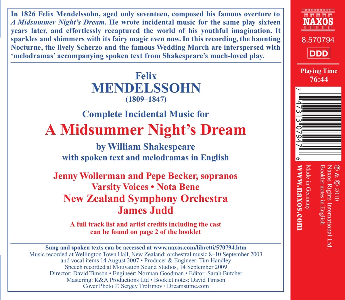 A Midsummer Night's Dream - Shakespeare's Classic Romantic Comedy Play | Perfect for Theater Performances, Literature Study & Gift Giving