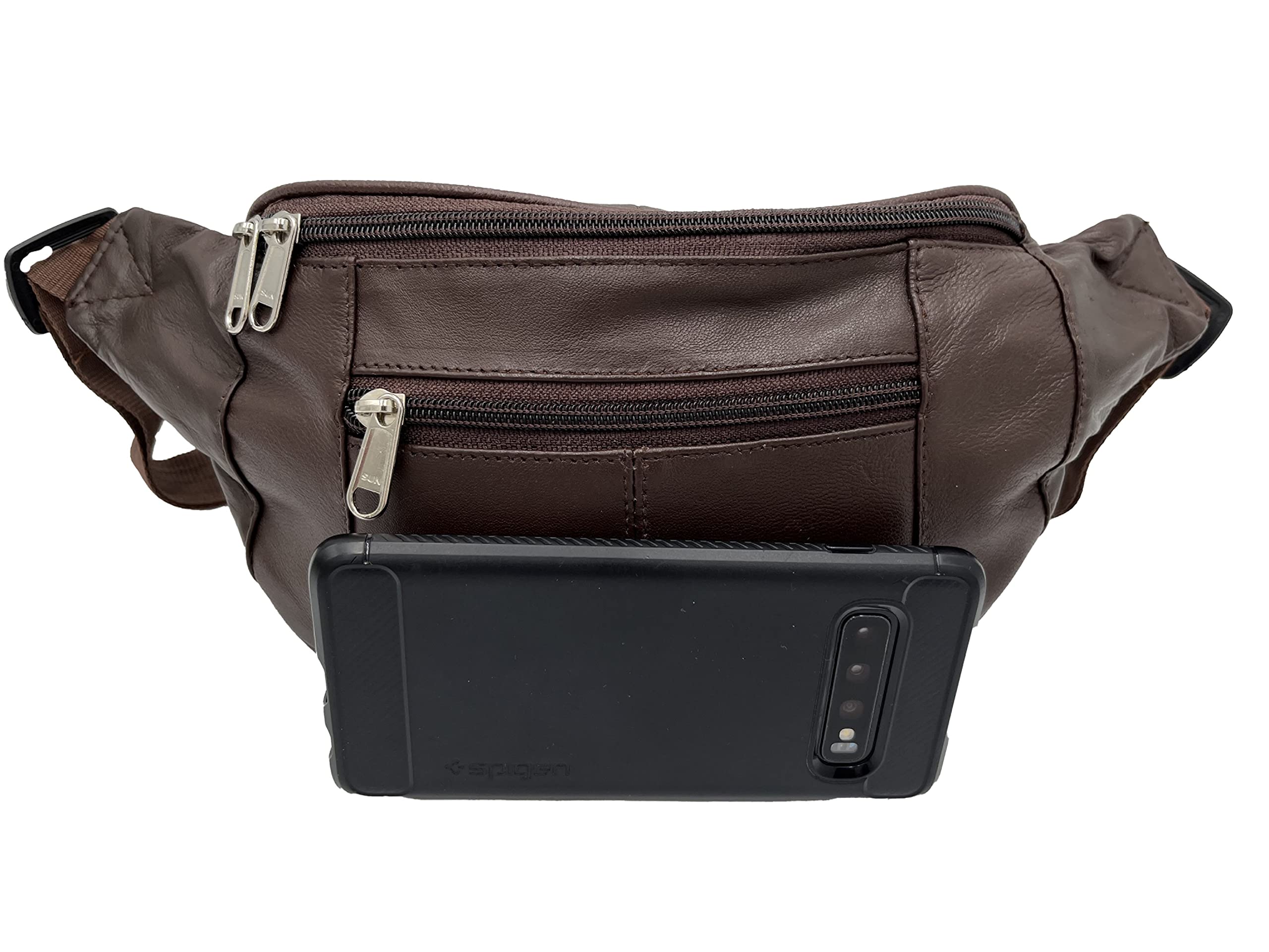 Liberty Leather Medium Fanny Pack for Women - Crossbody Waist Bag with Adjustable Strap, Stylish Bum Hip Pack for Teen Girls & Women | Perfect for Travel, Hiking, Running & Everyday Use