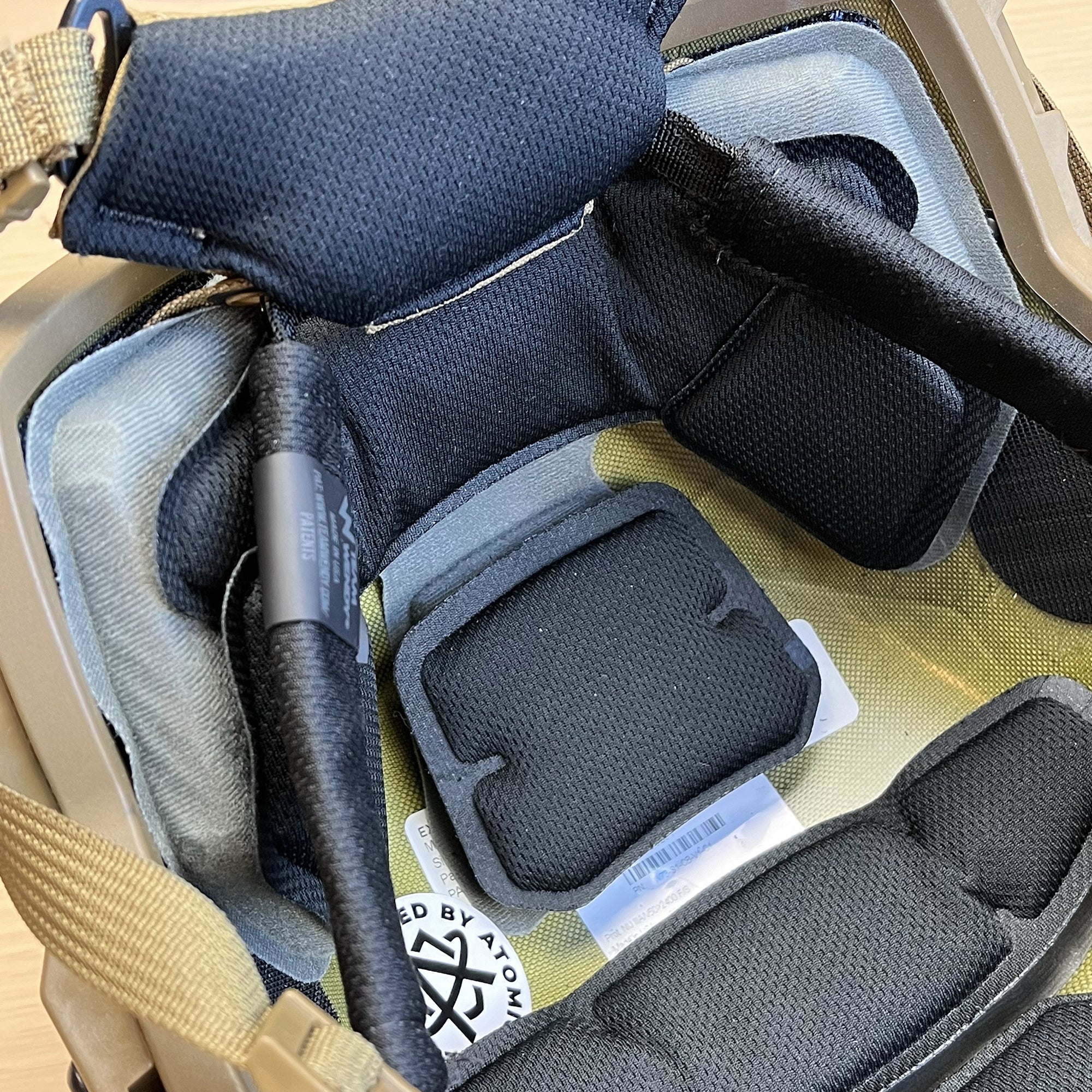 Team Wendy Epic Air Liner - Lightweight Helmet Padding System for Tactical & Airsoft (Small/Medium/Large) - Enhanced Comfort & Ventilation for Outdoor Sports & Military Use