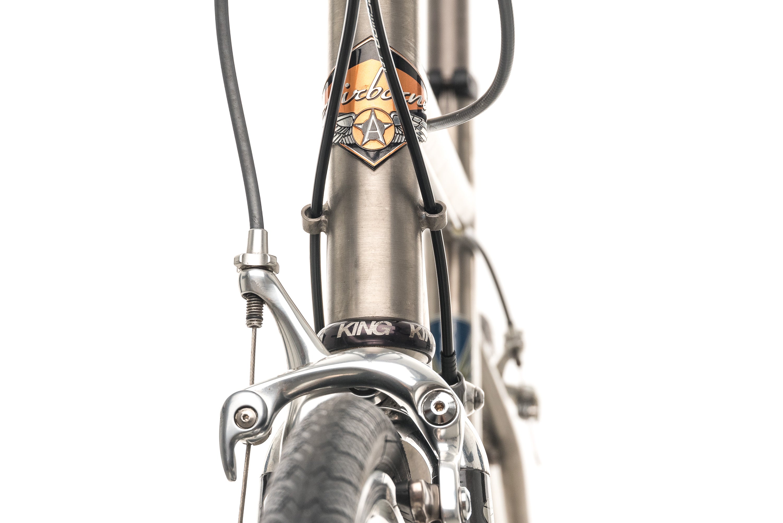 Premium Titanium Road Bike - Airborne Zeppelin 2000 Series (Large Frame) | Lightweight & Durable for Racing, Commuting & Long-Distance Cycling