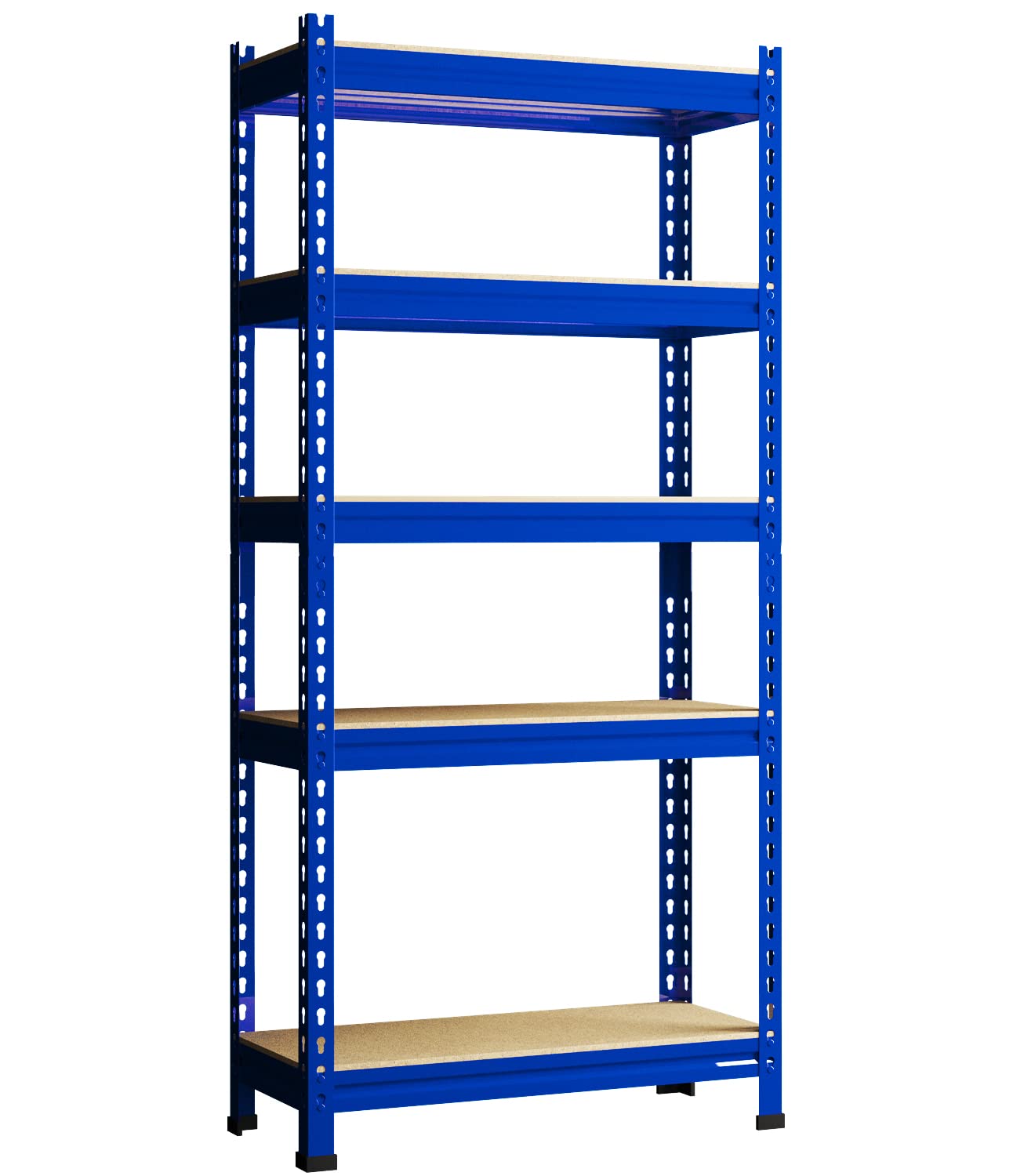 PrimeZone 5-Tier Heavy Duty Metal Storage Shelves - Adjustable Garage Shelving Unit for Warehouse, Pantry, Closet & Kitchen (28